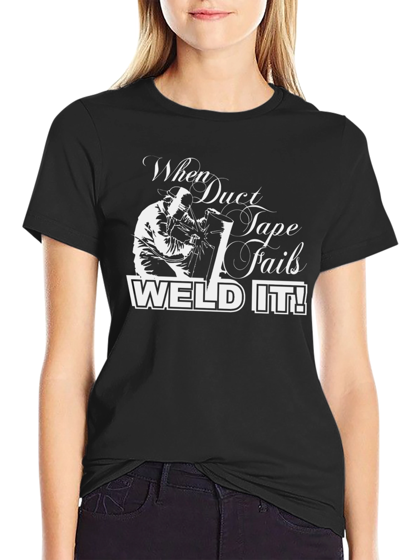 Weld It Black T-Shirt
