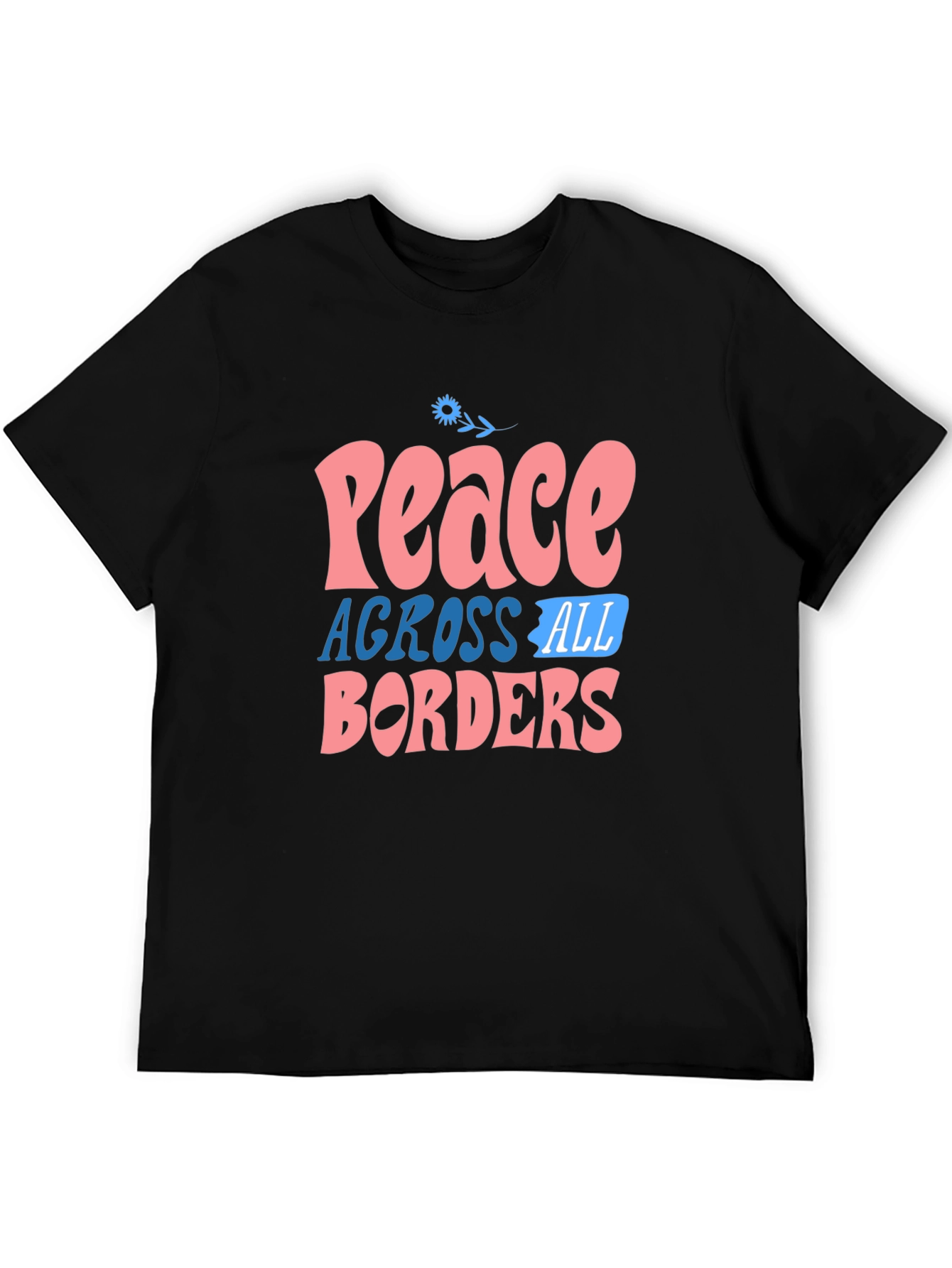 Peace Across All Borders Graphic Tee