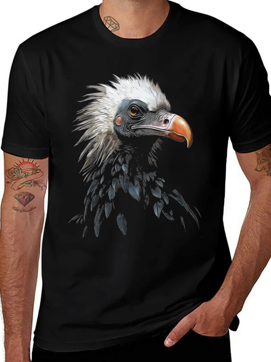 Vulture Graphic T-Shirt - Unique Animal Design