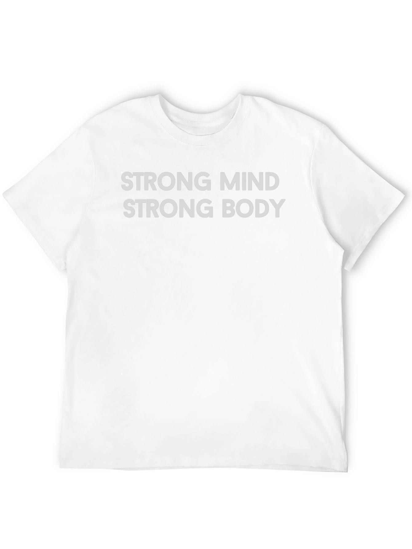 Strong Mind Strong Body Graphic Tee - Black