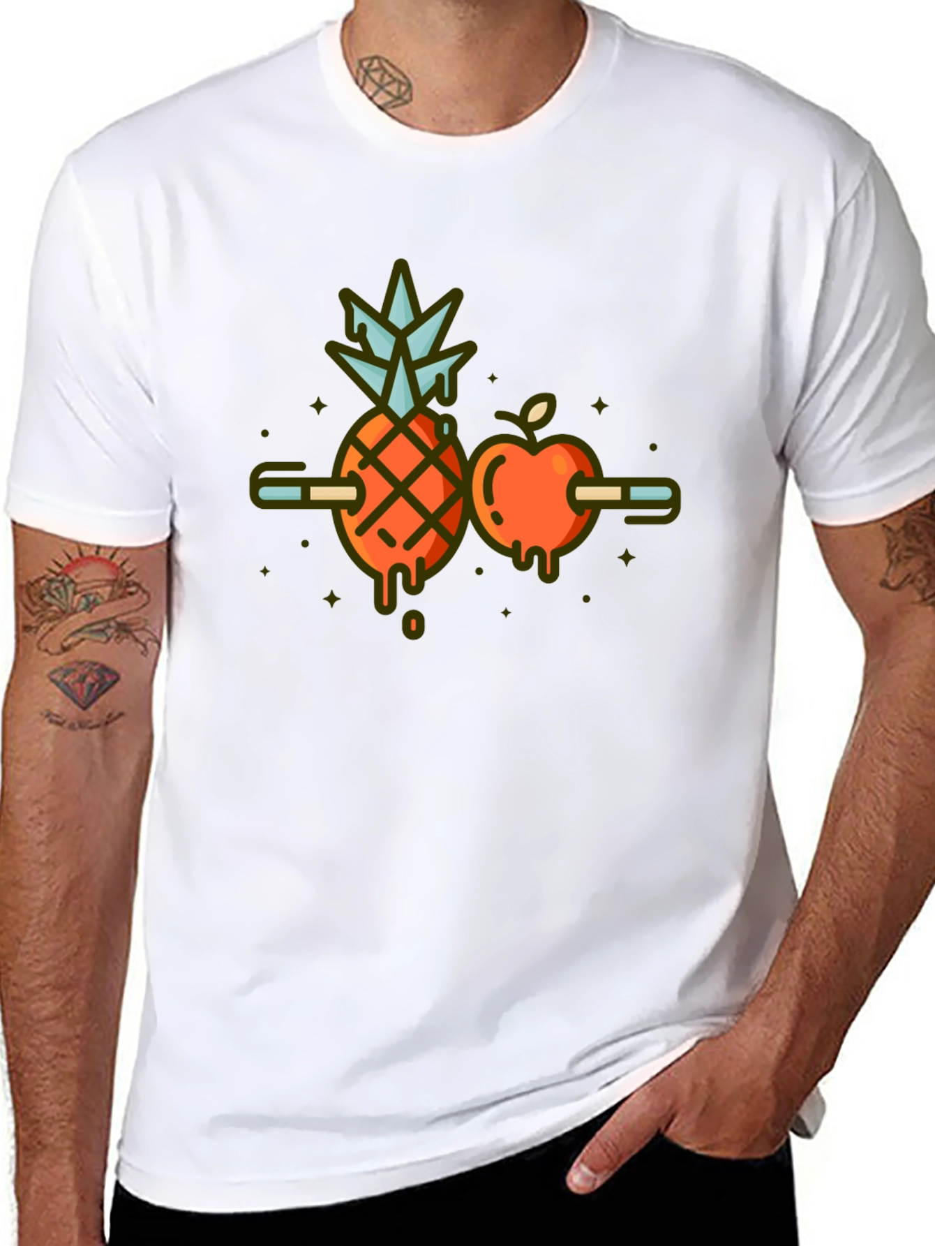 Fruit Skewer Graphic Tee