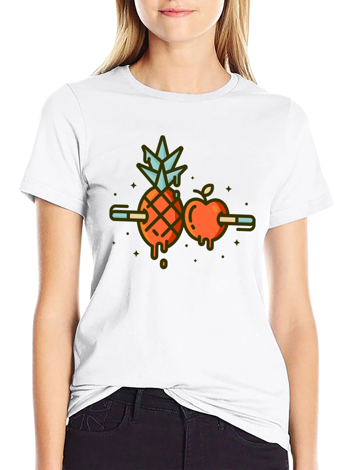 Fruit Skewer Graphic Tee