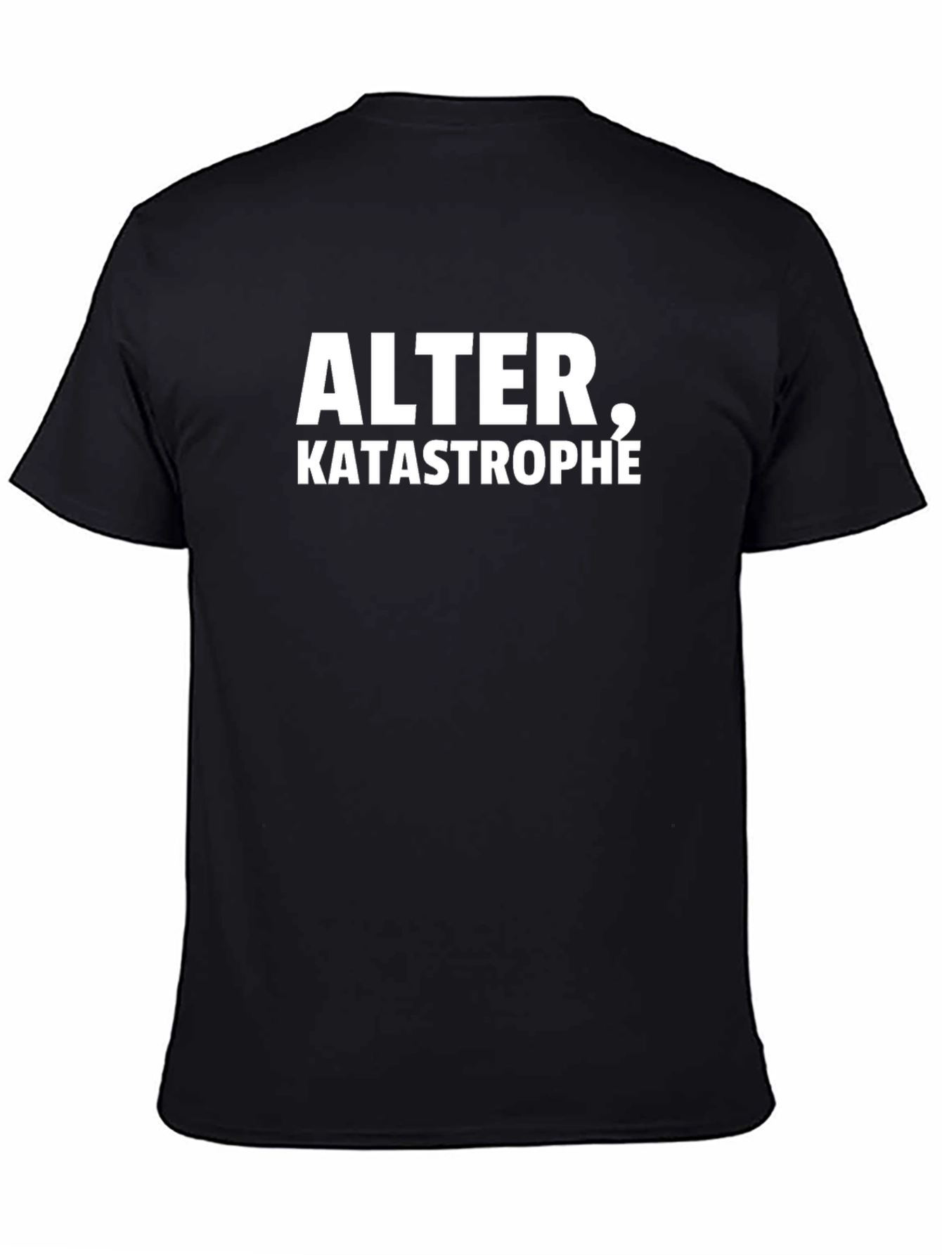 Alter Katastrophe T-Shirt - Black Crew Neck