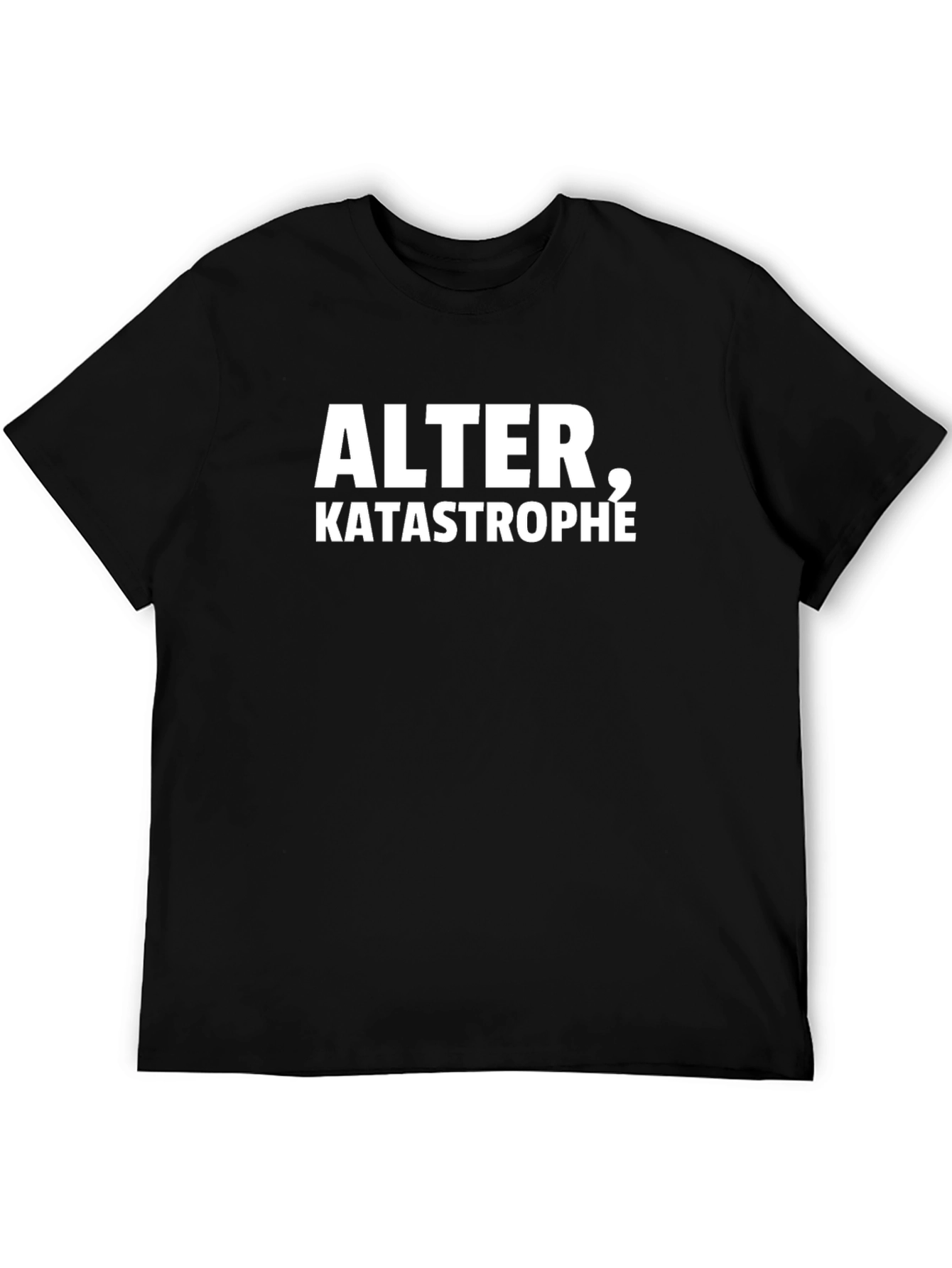 Alter Katastrophe T-Shirt - Black Crew Neck