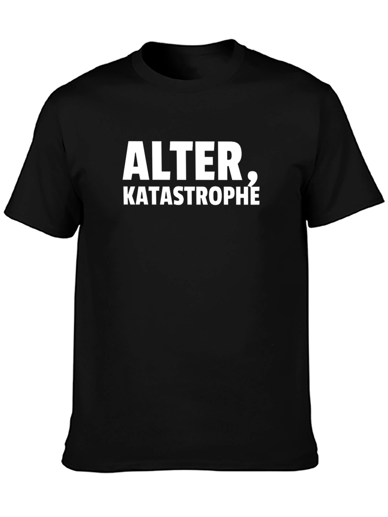 Alter Katastrophe T-Shirt - Black Crew Neck