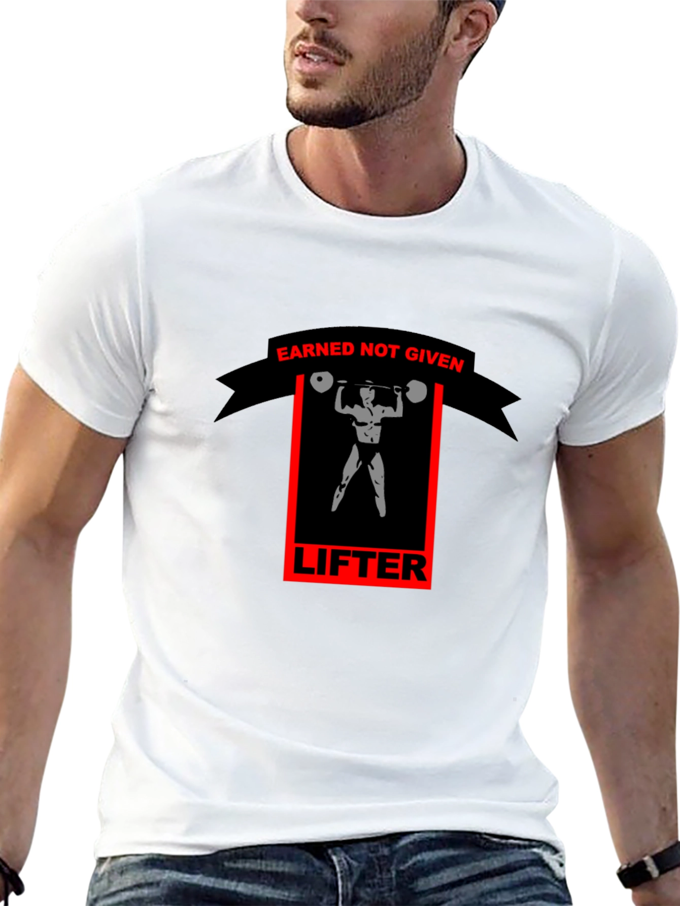 Earned Not Given Lifter Graphic Tee