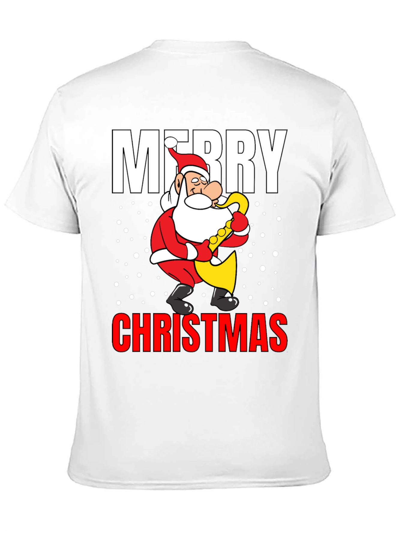 Merry Christmas Santa Saxophone T-Shirt