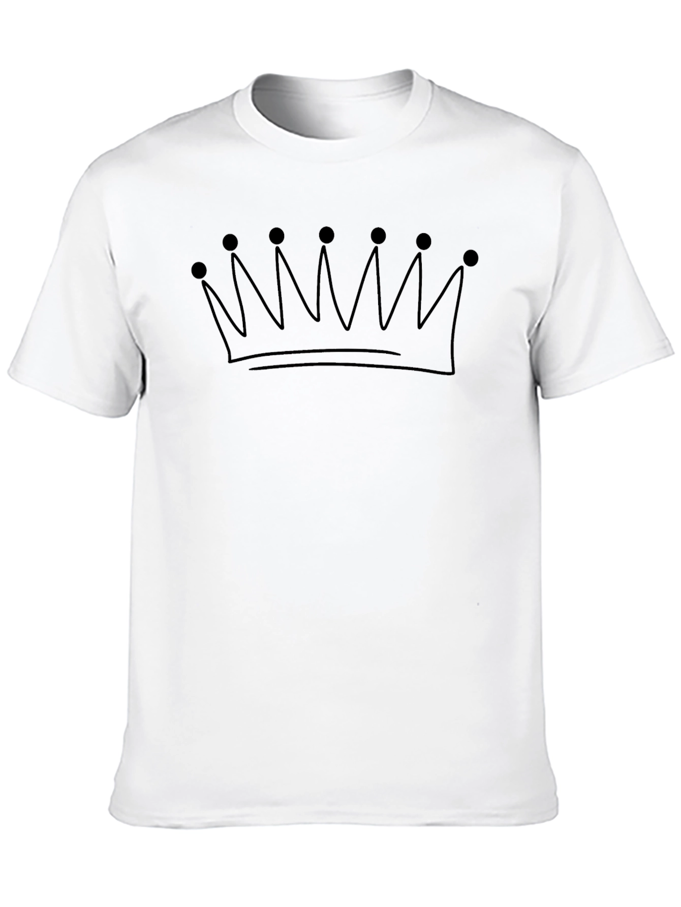 Crown Graphic Black T-Shirt