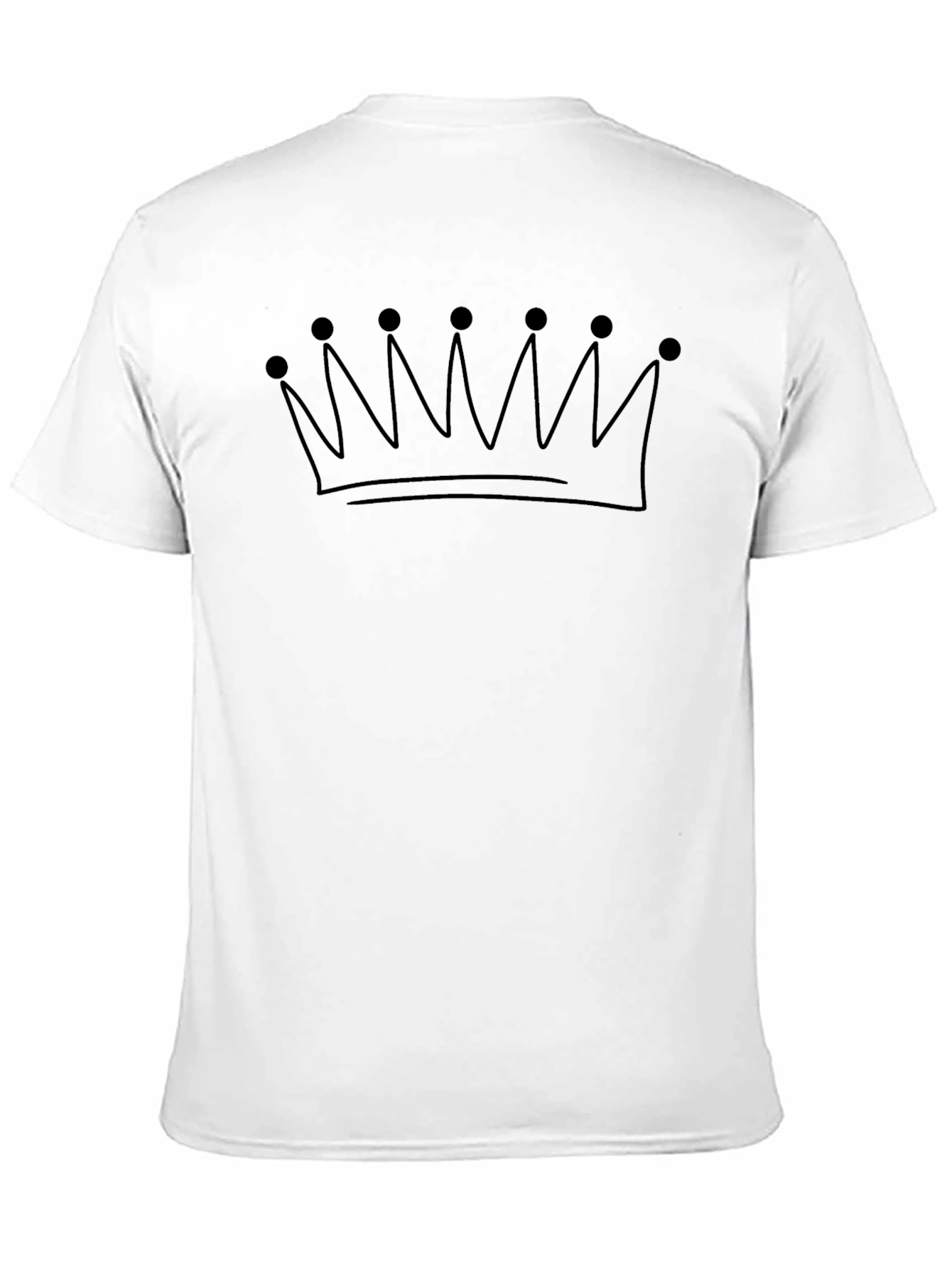 Crown Graphic Black T-Shirt