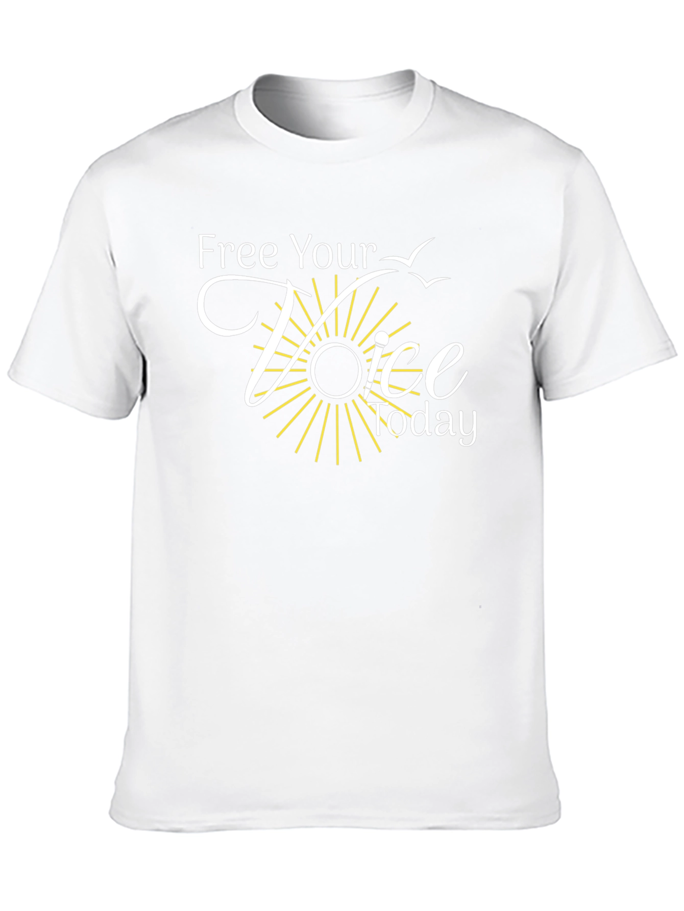 Free Your Voice Today Black T-Shirt