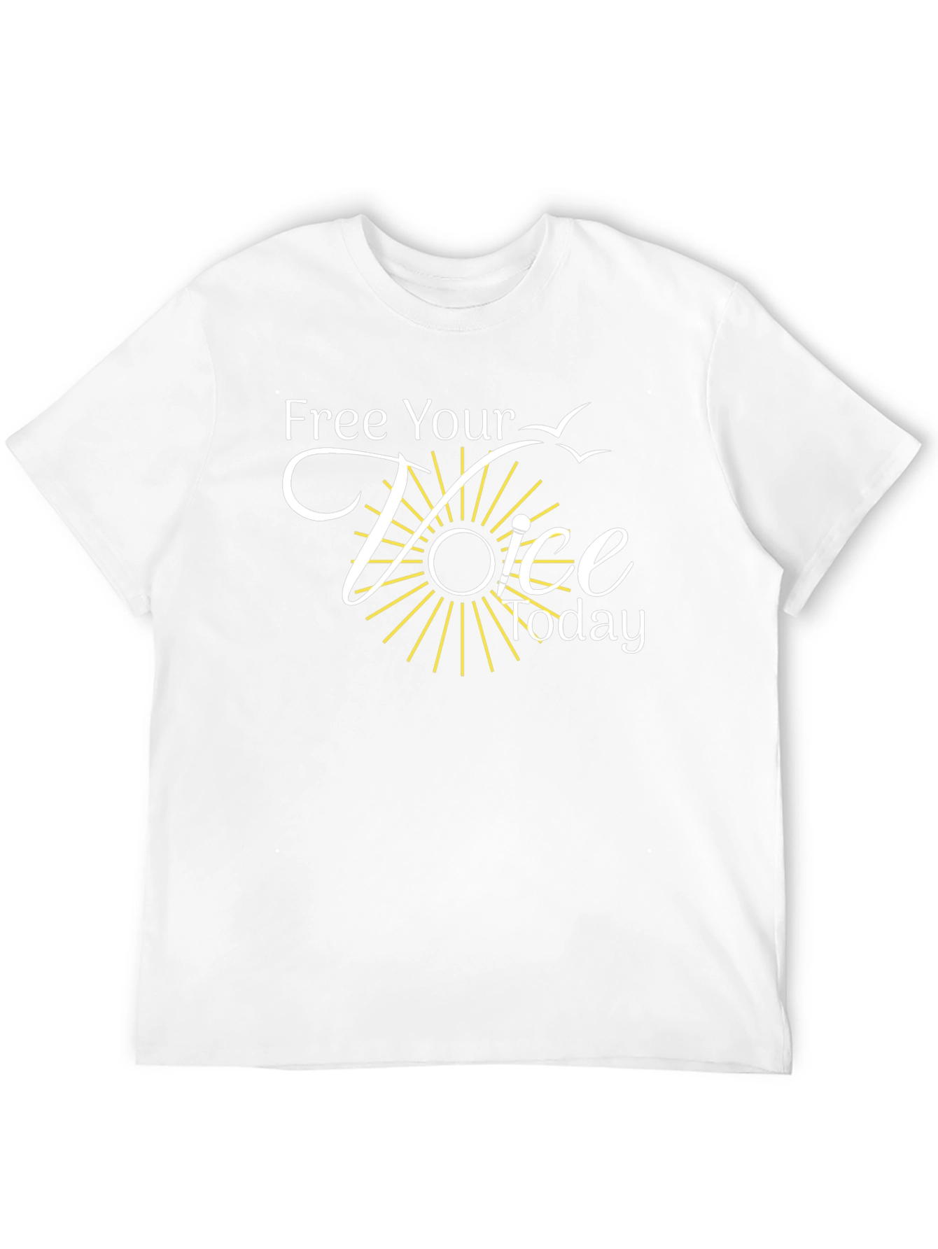 Free Your Voice Today Black T-Shirt
