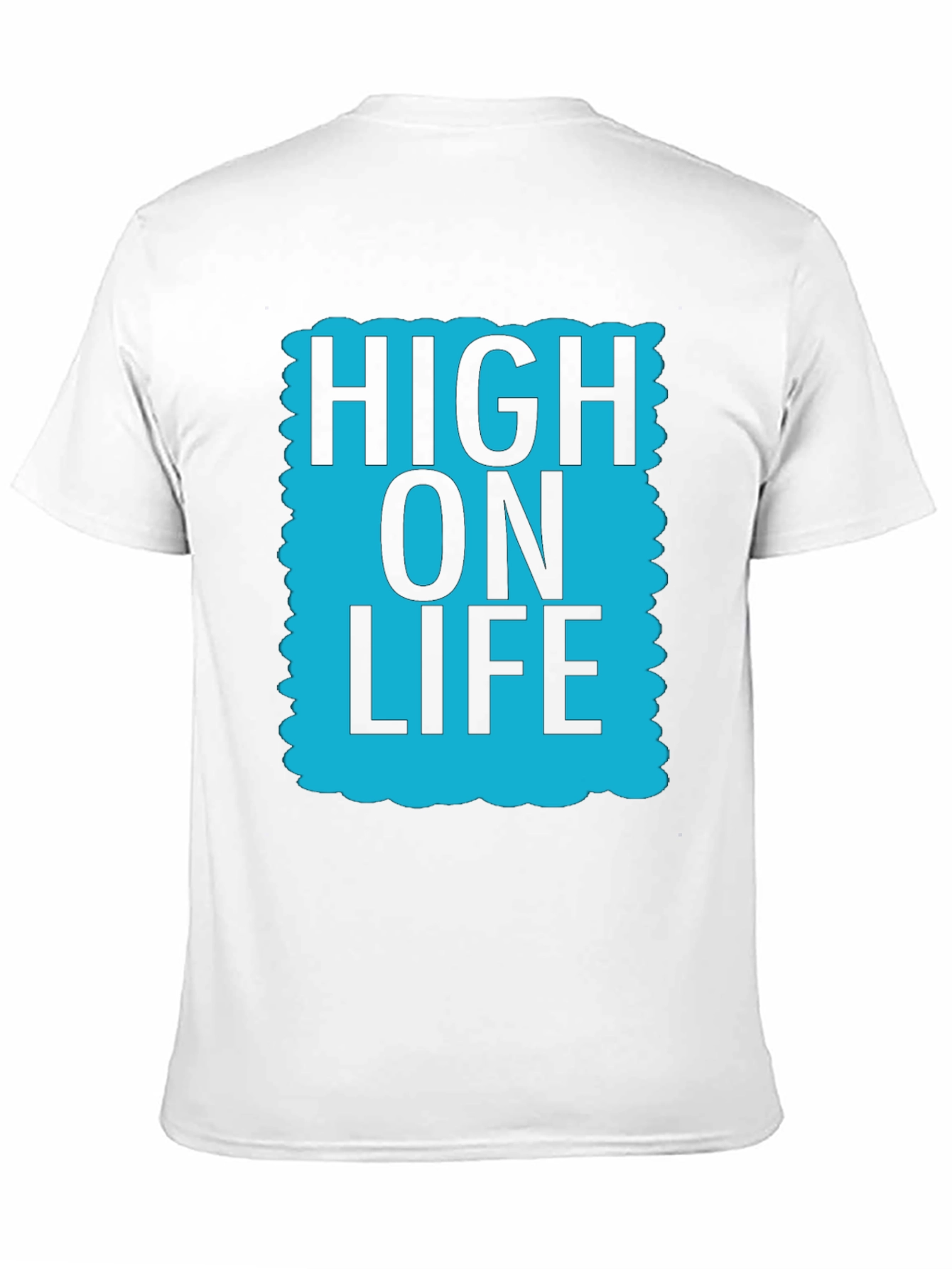 High On Life Graphic T-Shirt - Casual Cotton Tee