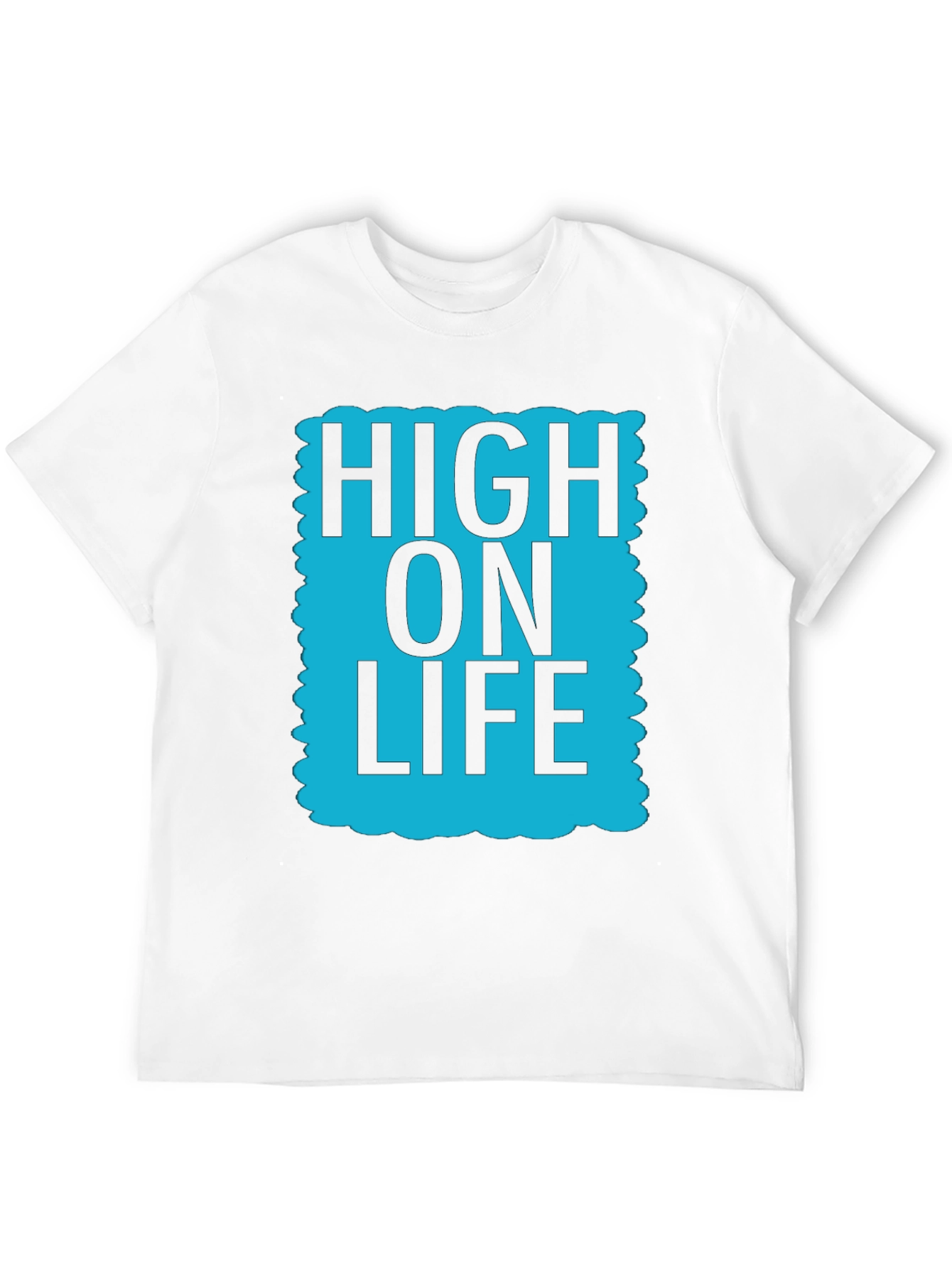 High On Life Graphic T-Shirt - Casual Cotton Tee