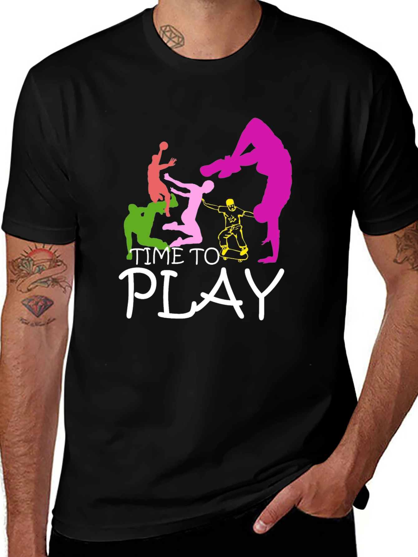 Time To Play Graphic Tee