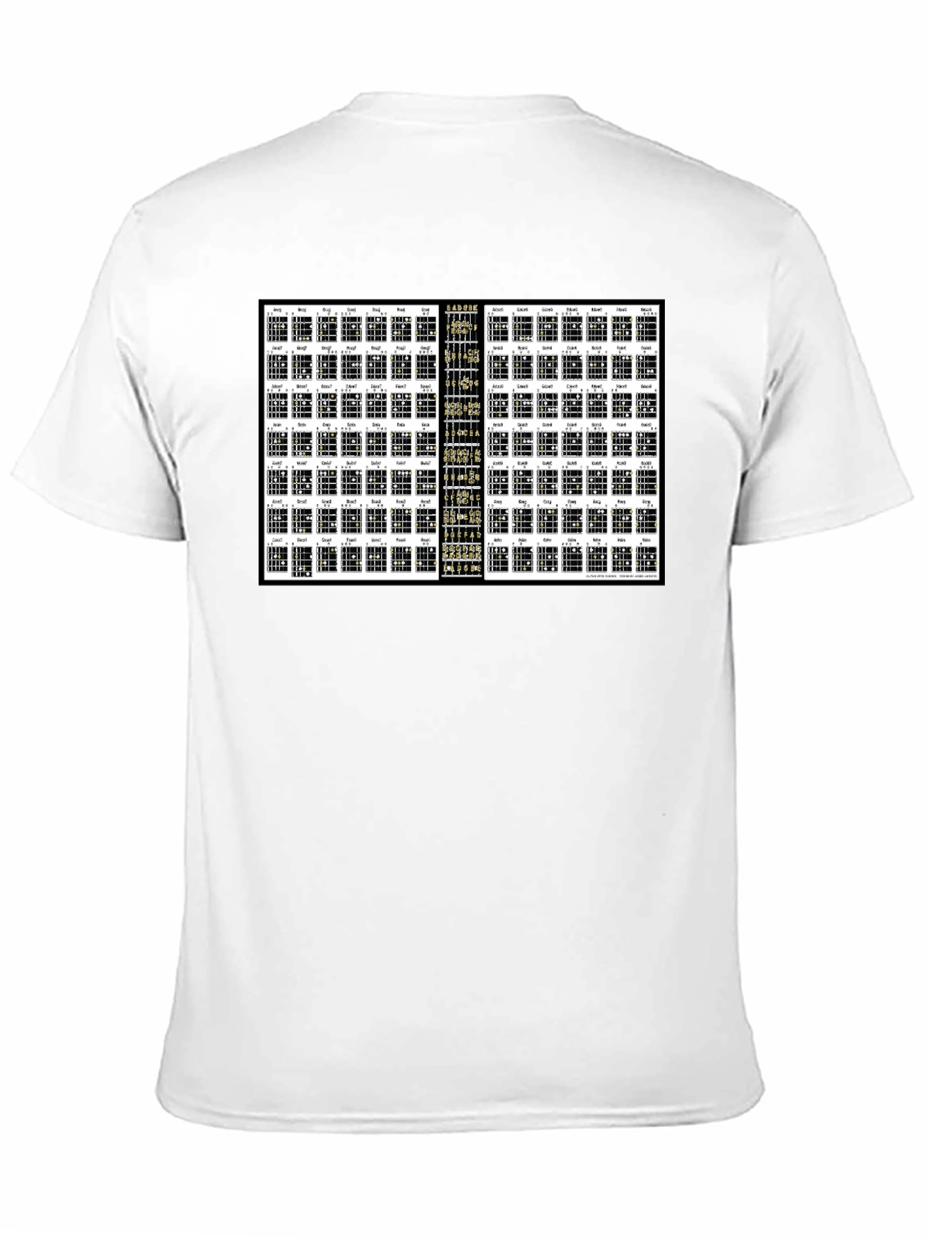 Guitar Chords T-Shirt - Music Lover Apparel