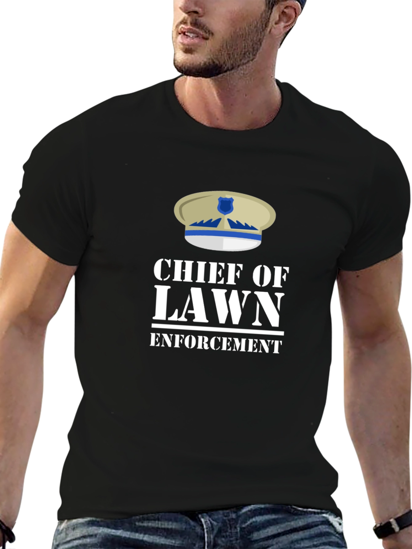 Chief of Lawn Enforcement T-Shirt