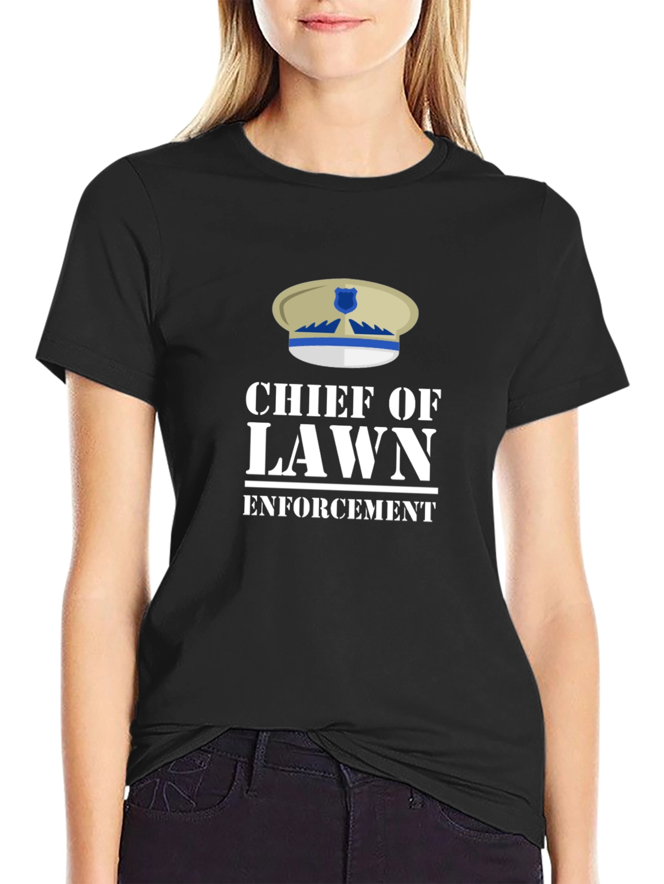 Chief of Lawn Enforcement T-Shirt