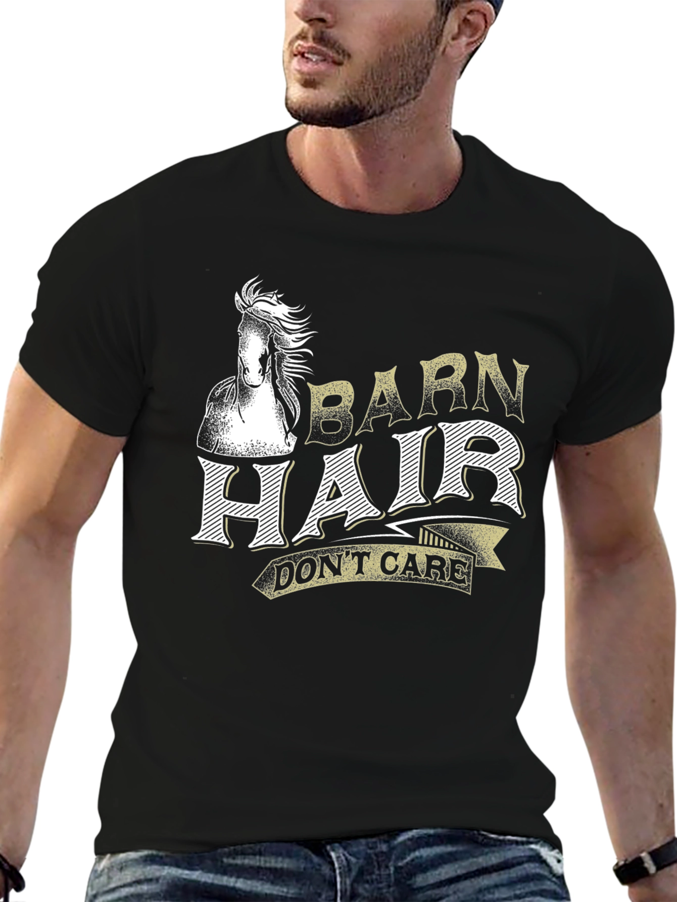 Barn Hair Dont Care Graphic Tee