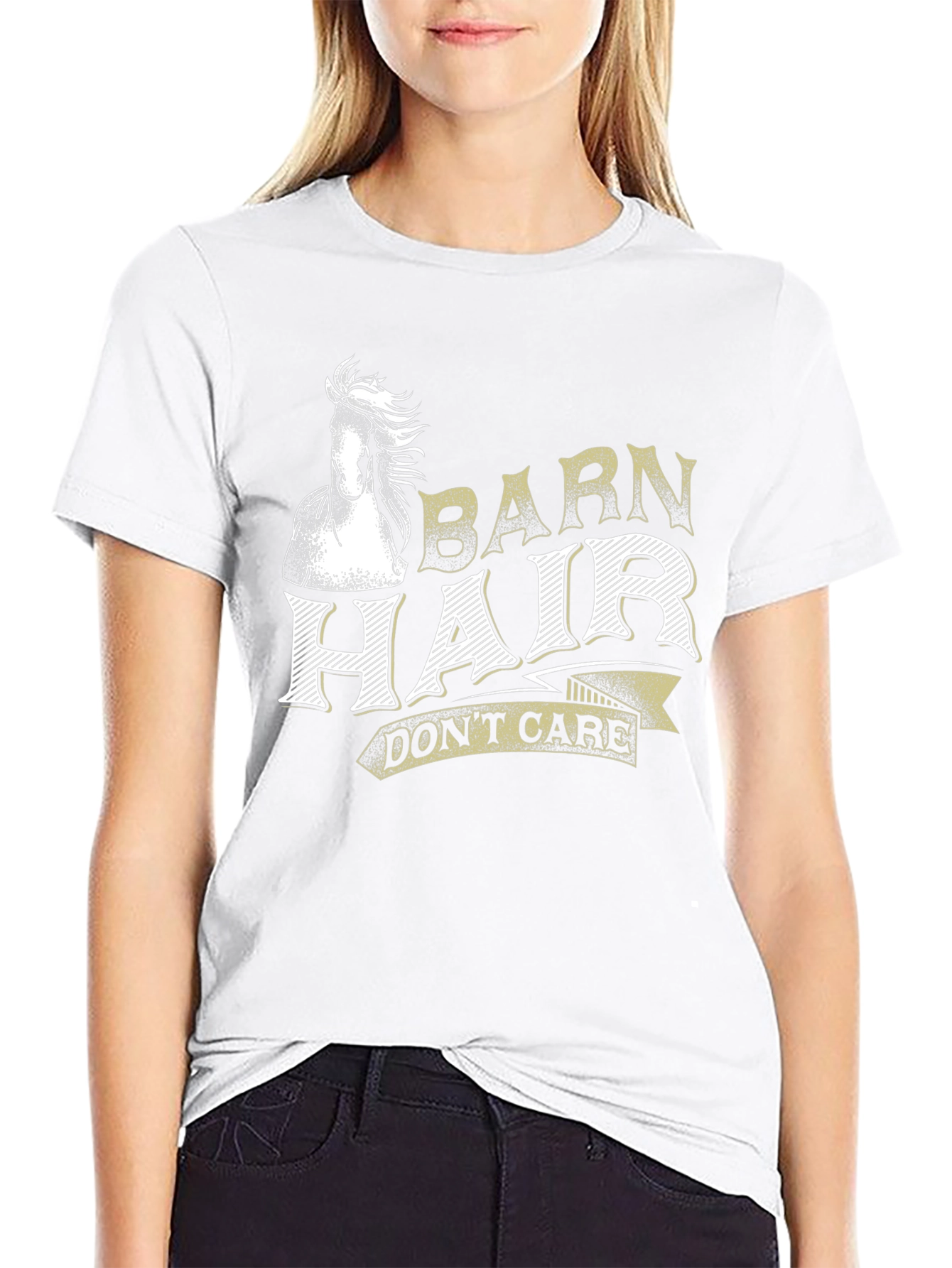 Barn Hair Dont Care Graphic Tee