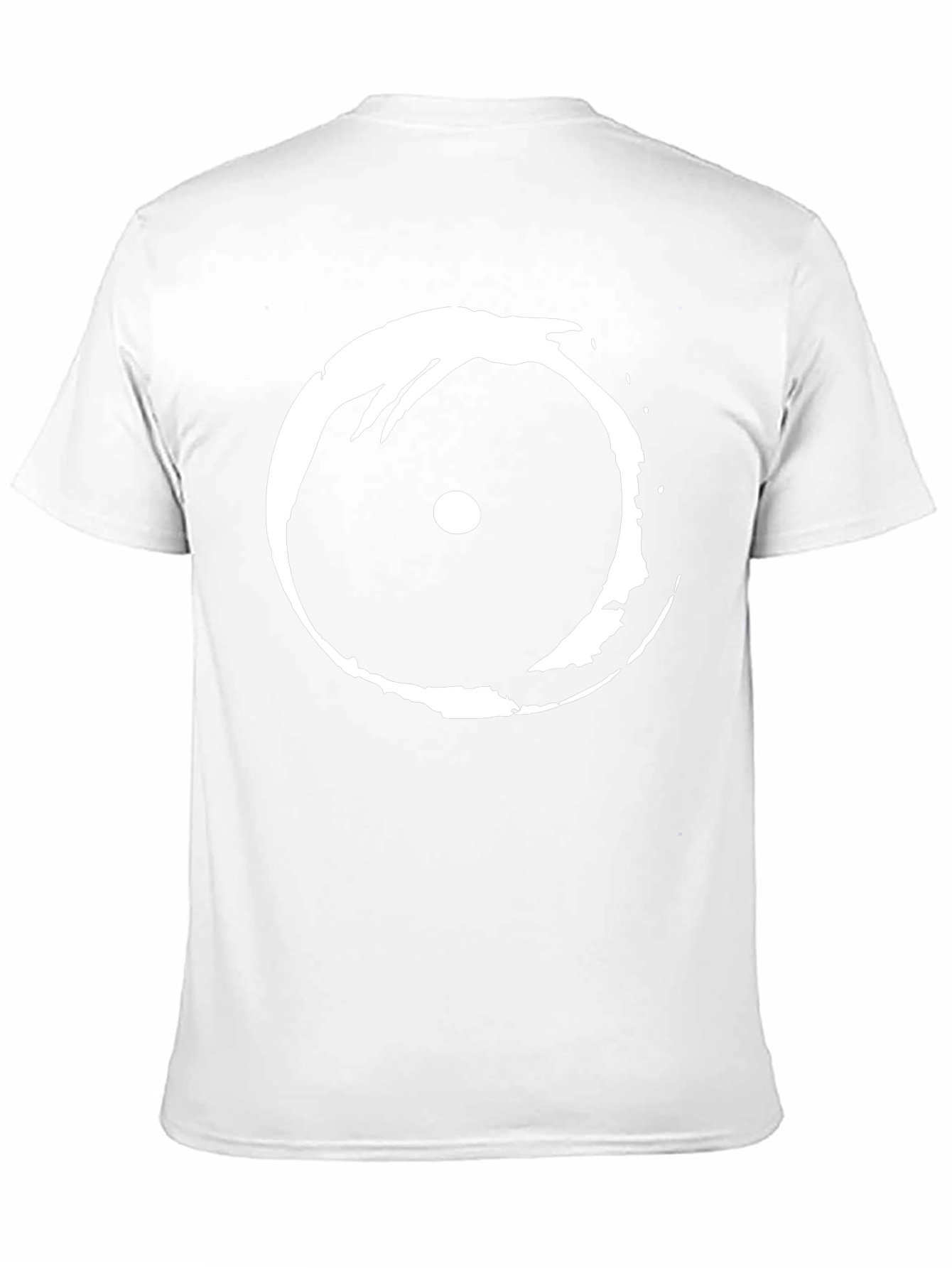 Abstract Eye Graphic Black T-Shirt