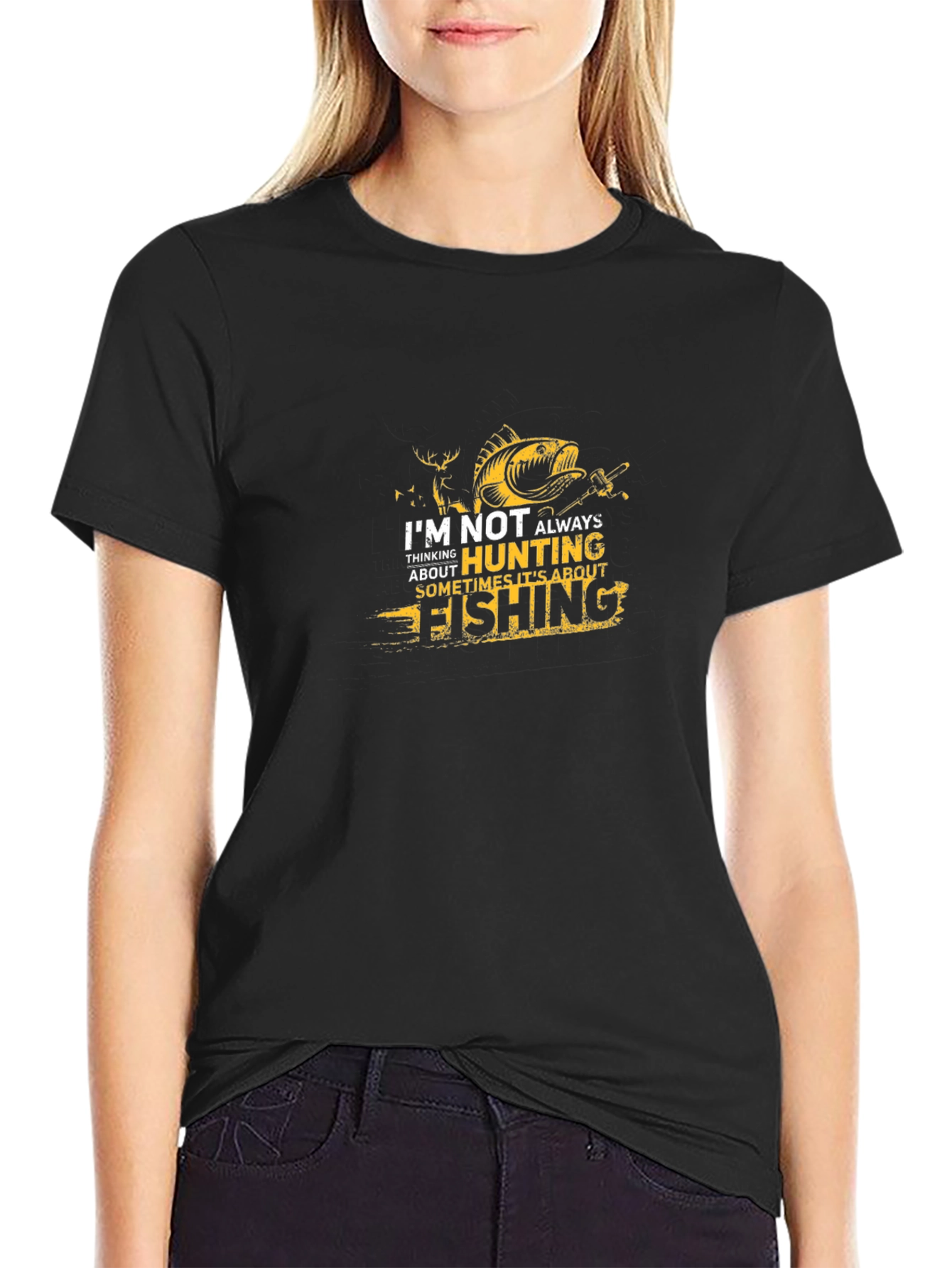 Hunting & Fishing Graphic T-Shirt