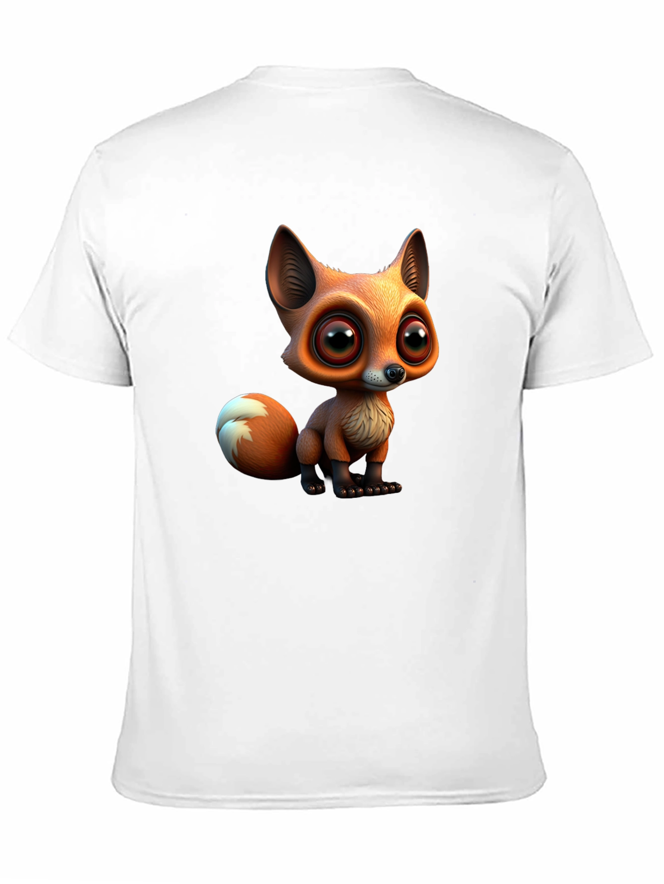 Cartoon Fox Graphic Tee
