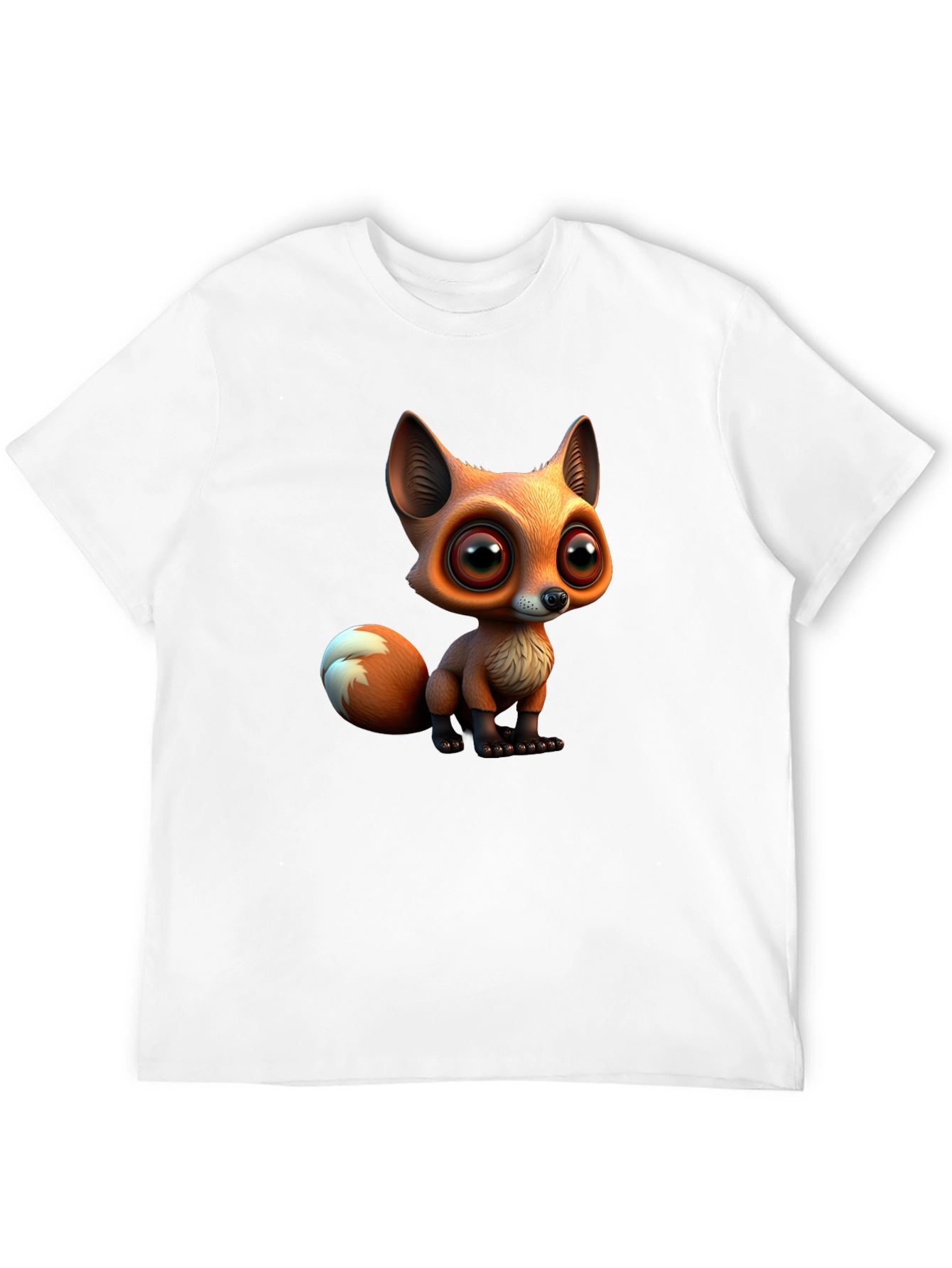 Cartoon Fox Graphic Tee