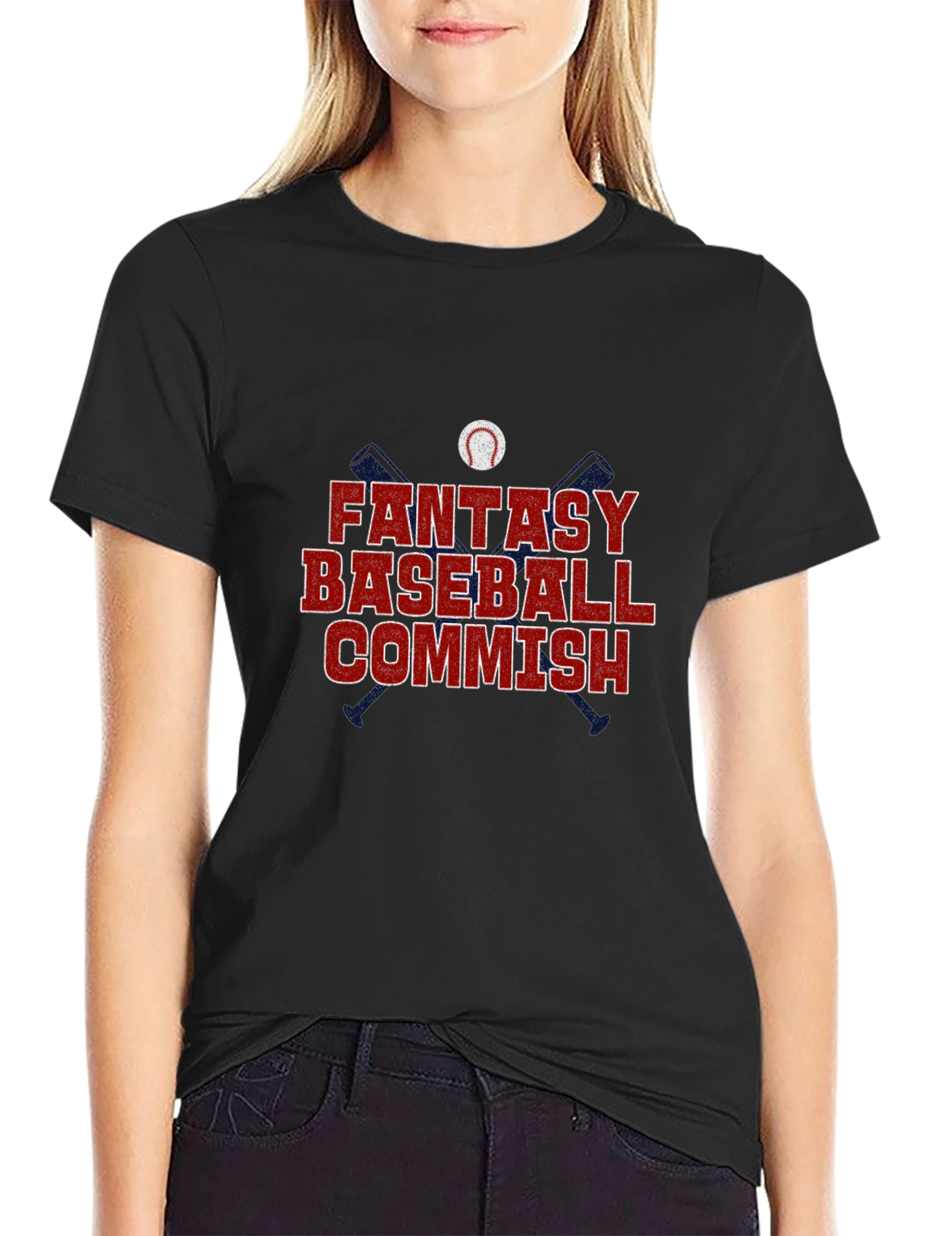 Fantasy Baseball Commish Graphic Tee