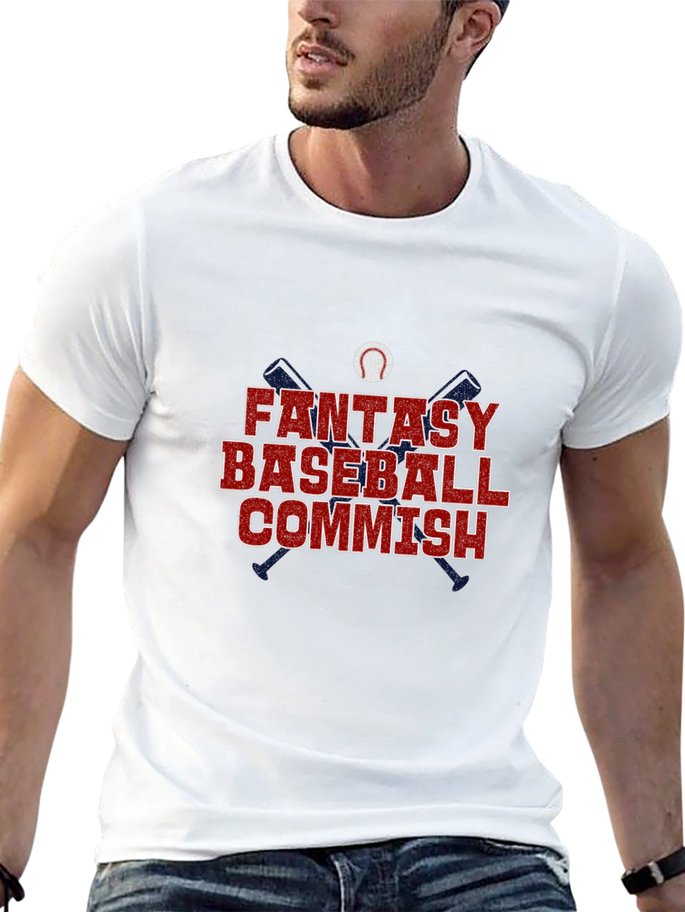 Fantasy Baseball Commish Graphic Tee