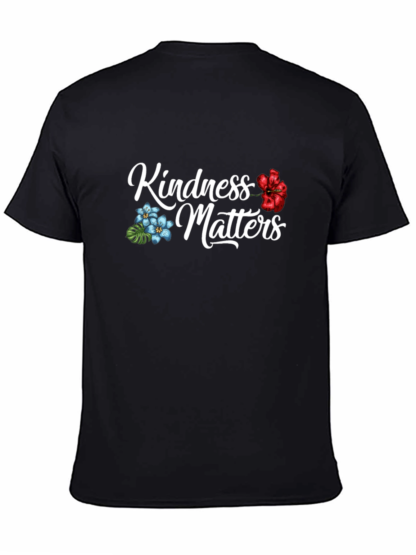 Kindness Matters Graphic T-Shirt - Black