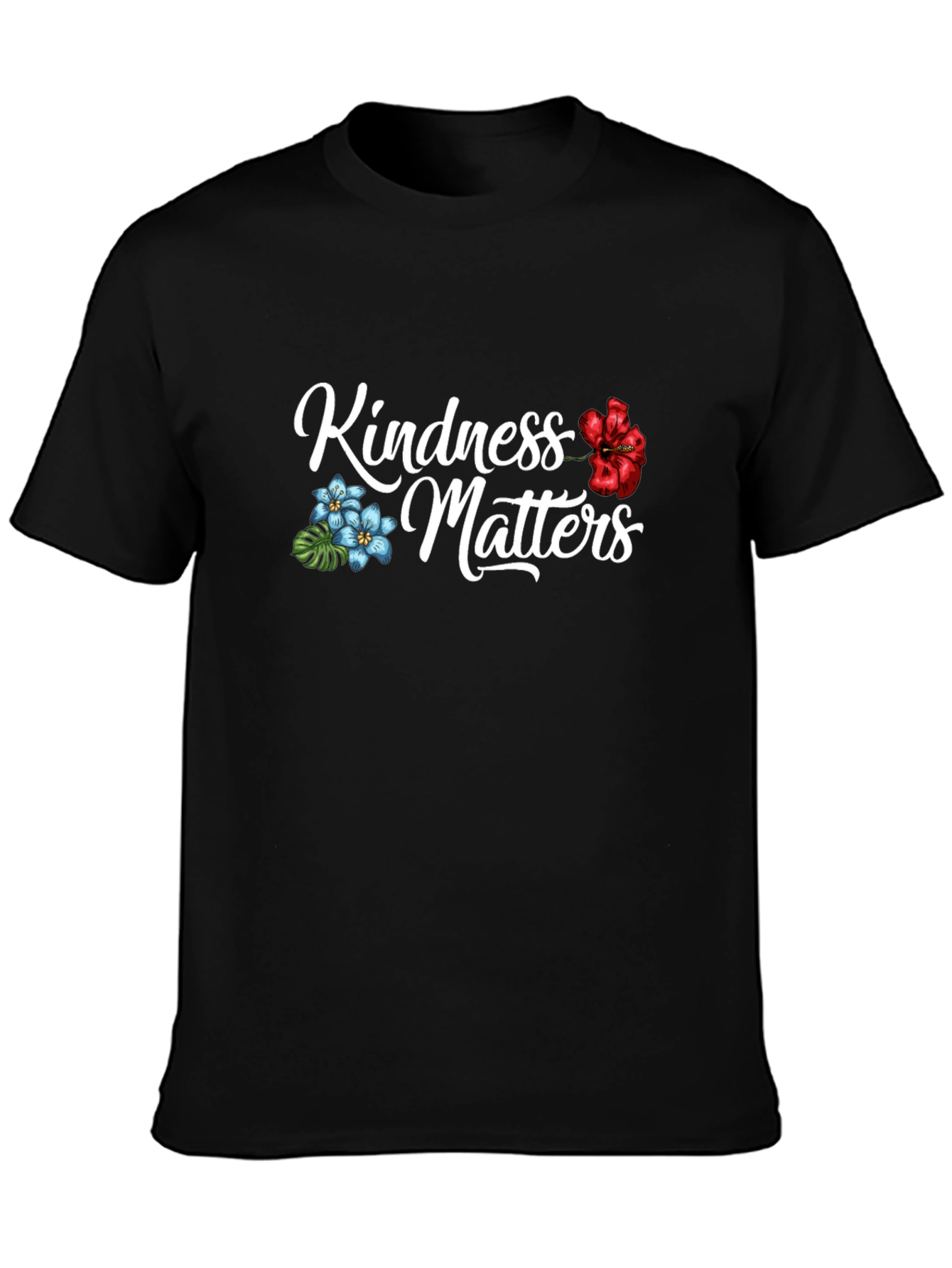 Kindness Matters Graphic T-Shirt - Black