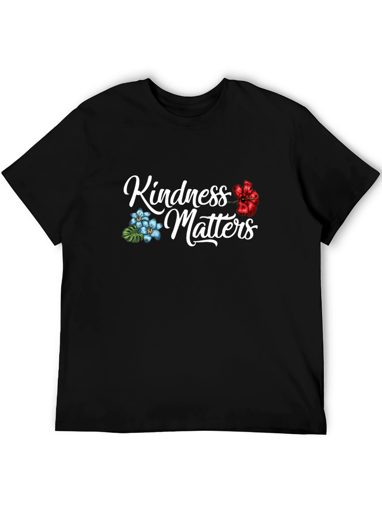 Kindness Matters Graphic T-Shirt - Black