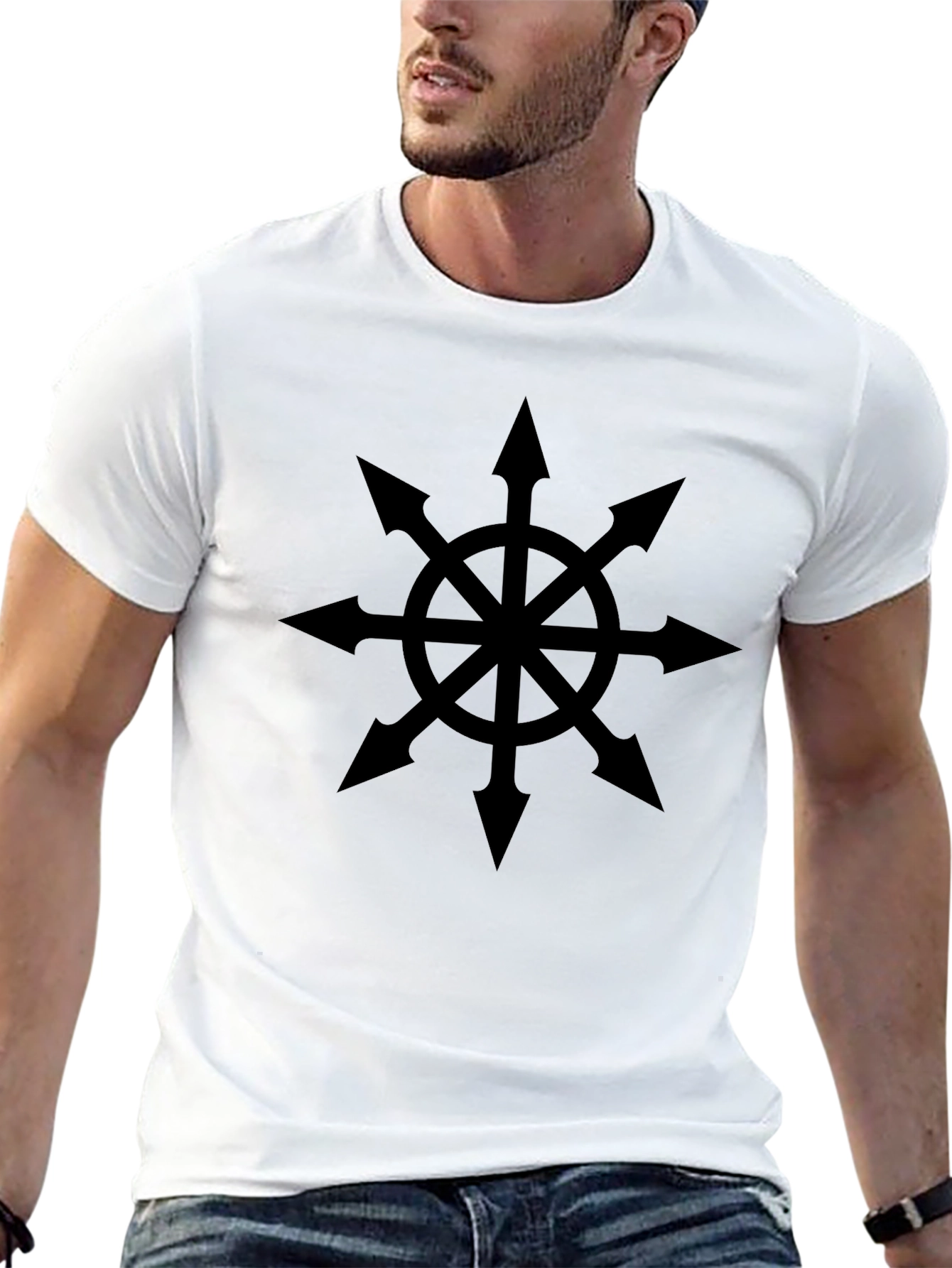 Chaos Star Black T-Shirt