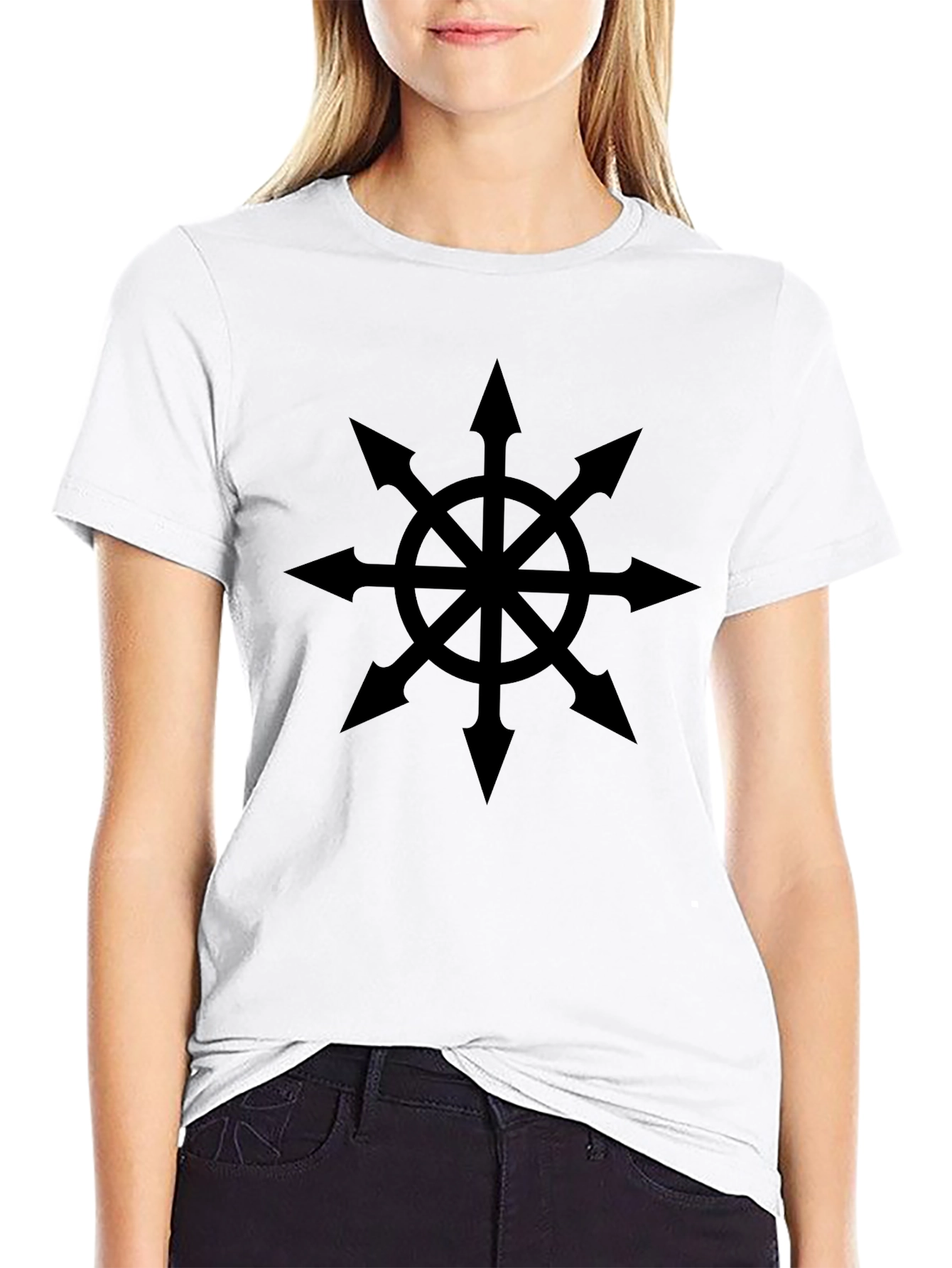 Chaos Star Black T-Shirt