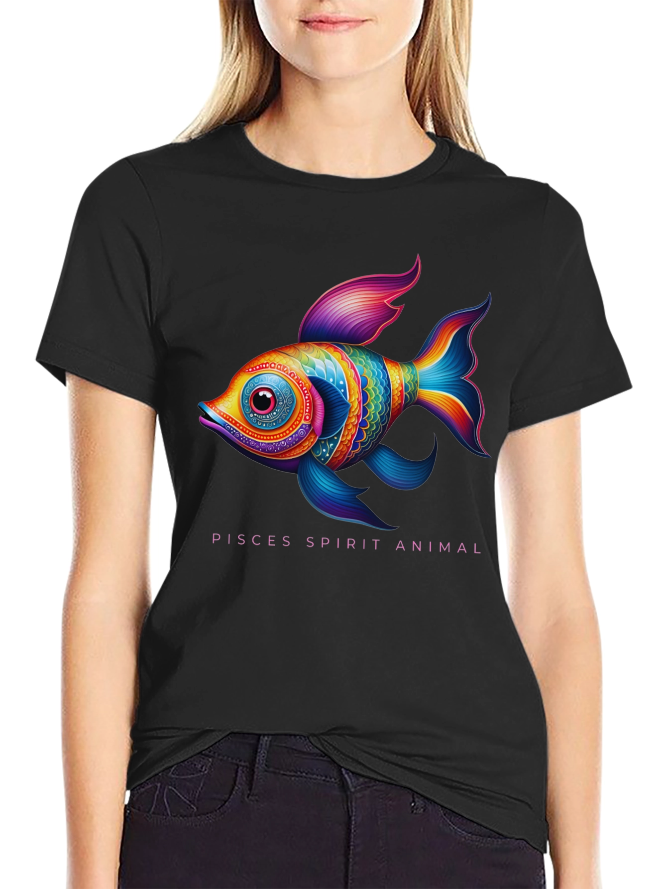Pisces Spirit Animal Graphic Tee