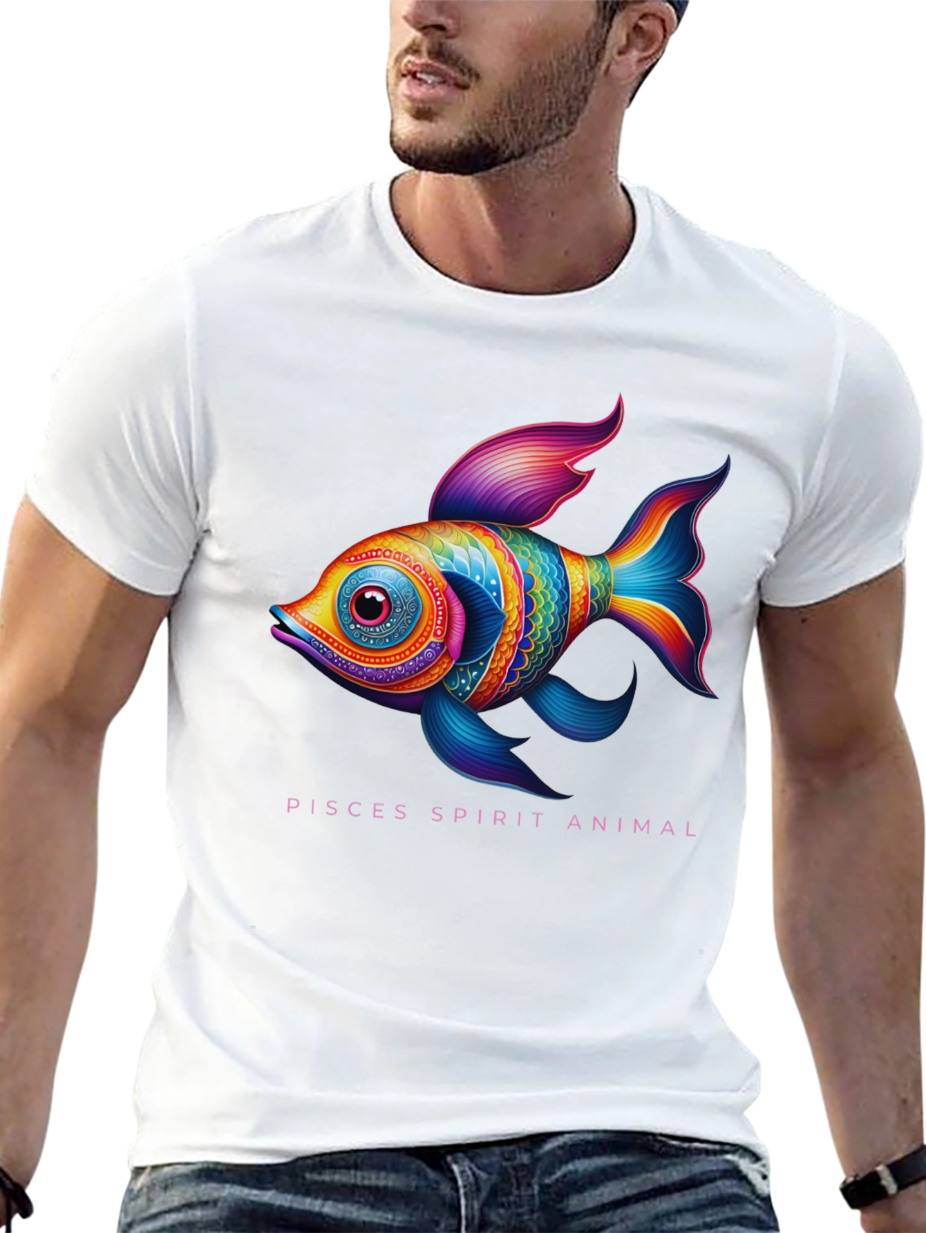 Pisces Spirit Animal Graphic Tee
