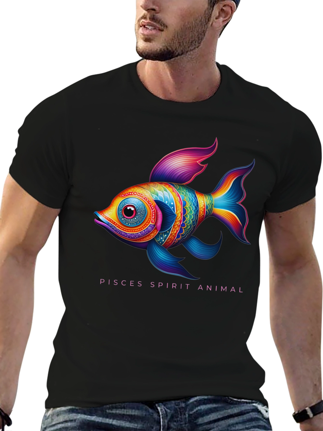 Pisces Spirit Animal Graphic Tee