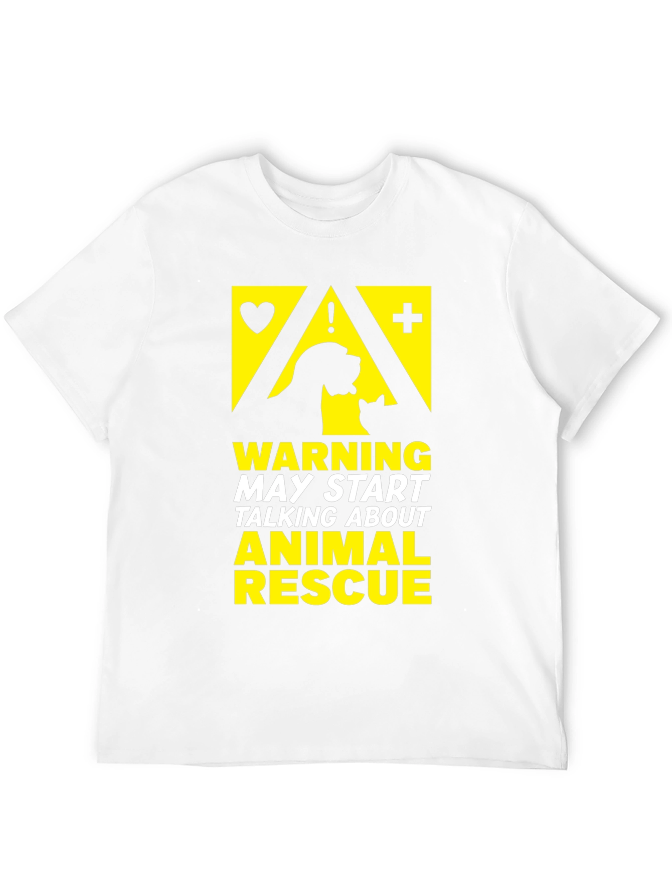 Animal Rescue Warning T-Shirt