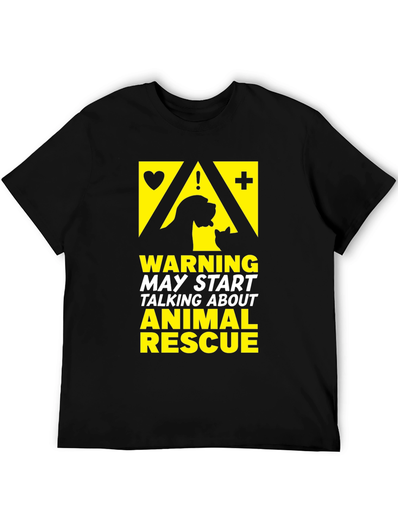 Animal Rescue Warning T-Shirt