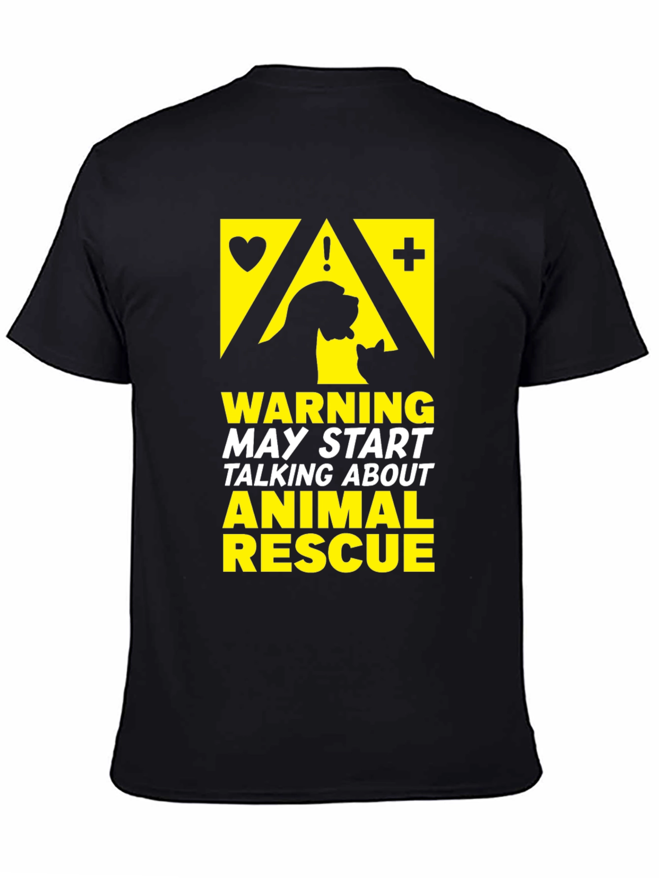 Animal Rescue Warning T-Shirt