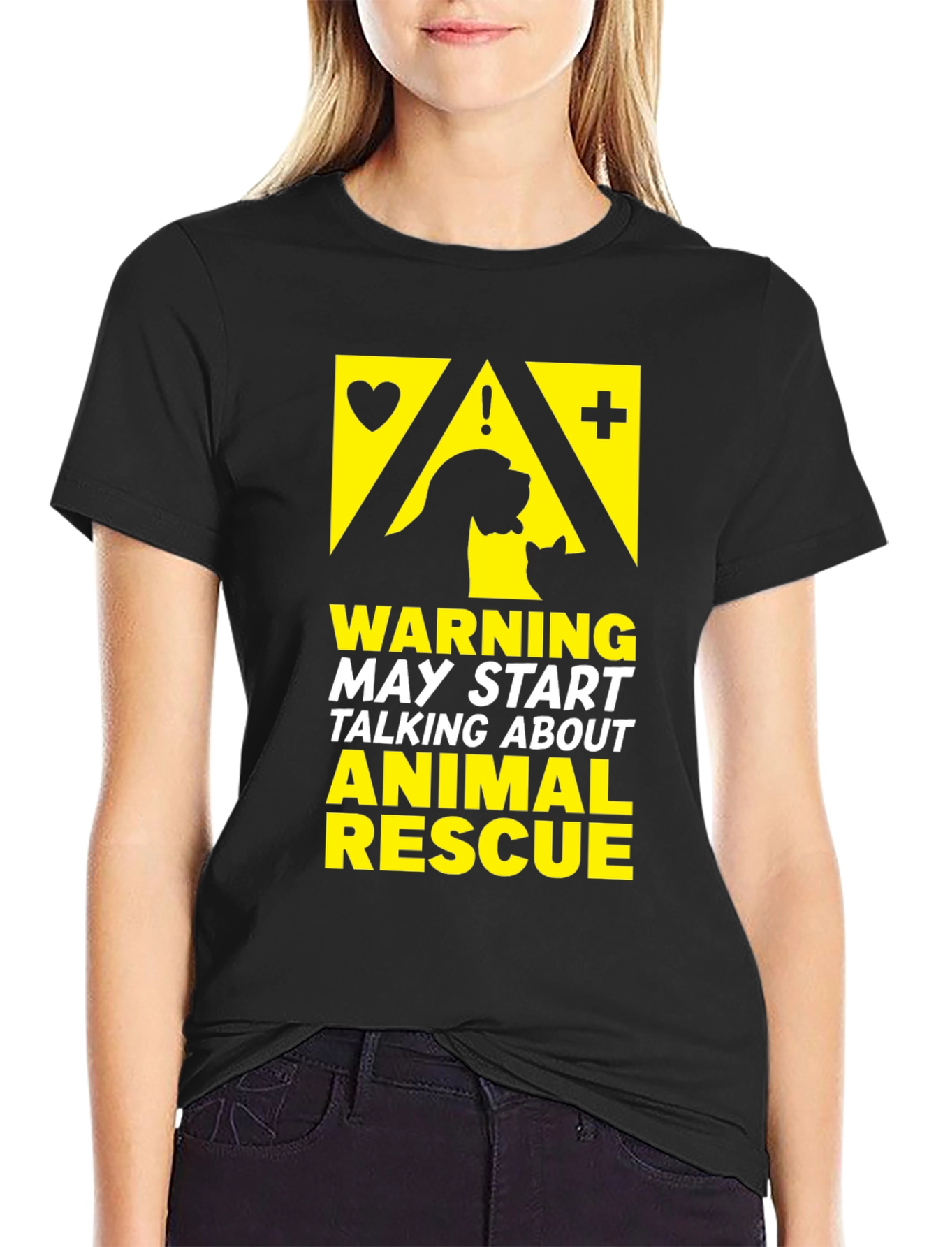 Animal Rescue Warning T-Shirt
