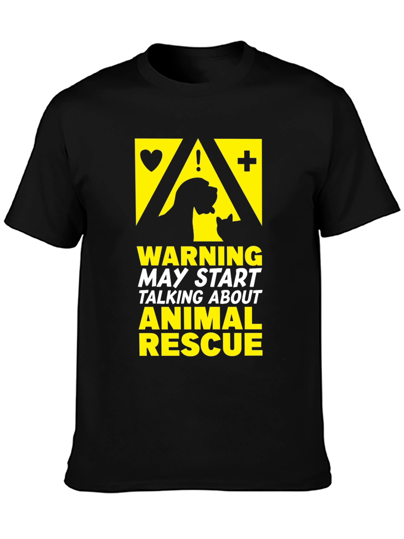 Animal Rescue Warning T-Shirt