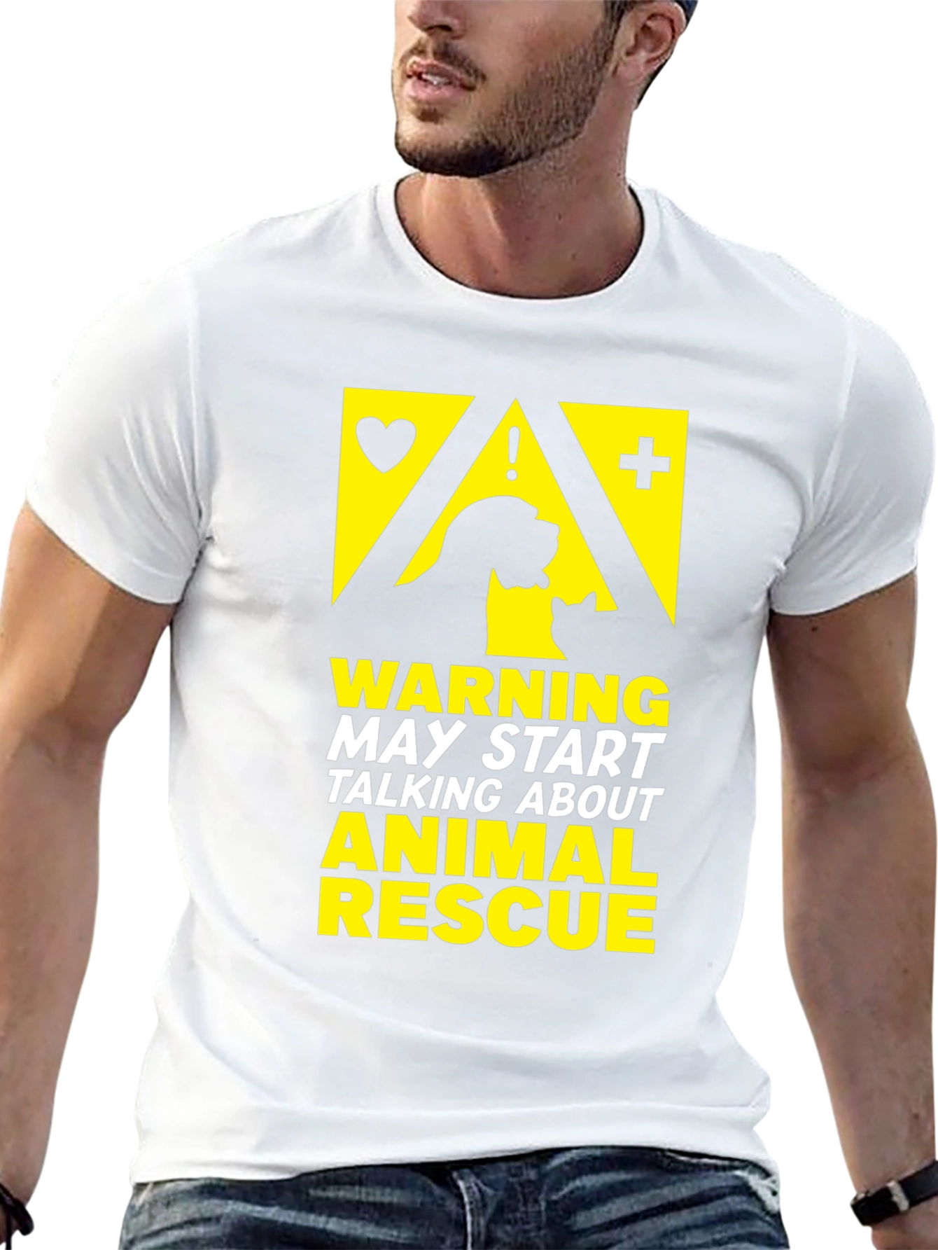 Animal Rescue Warning T-Shirt