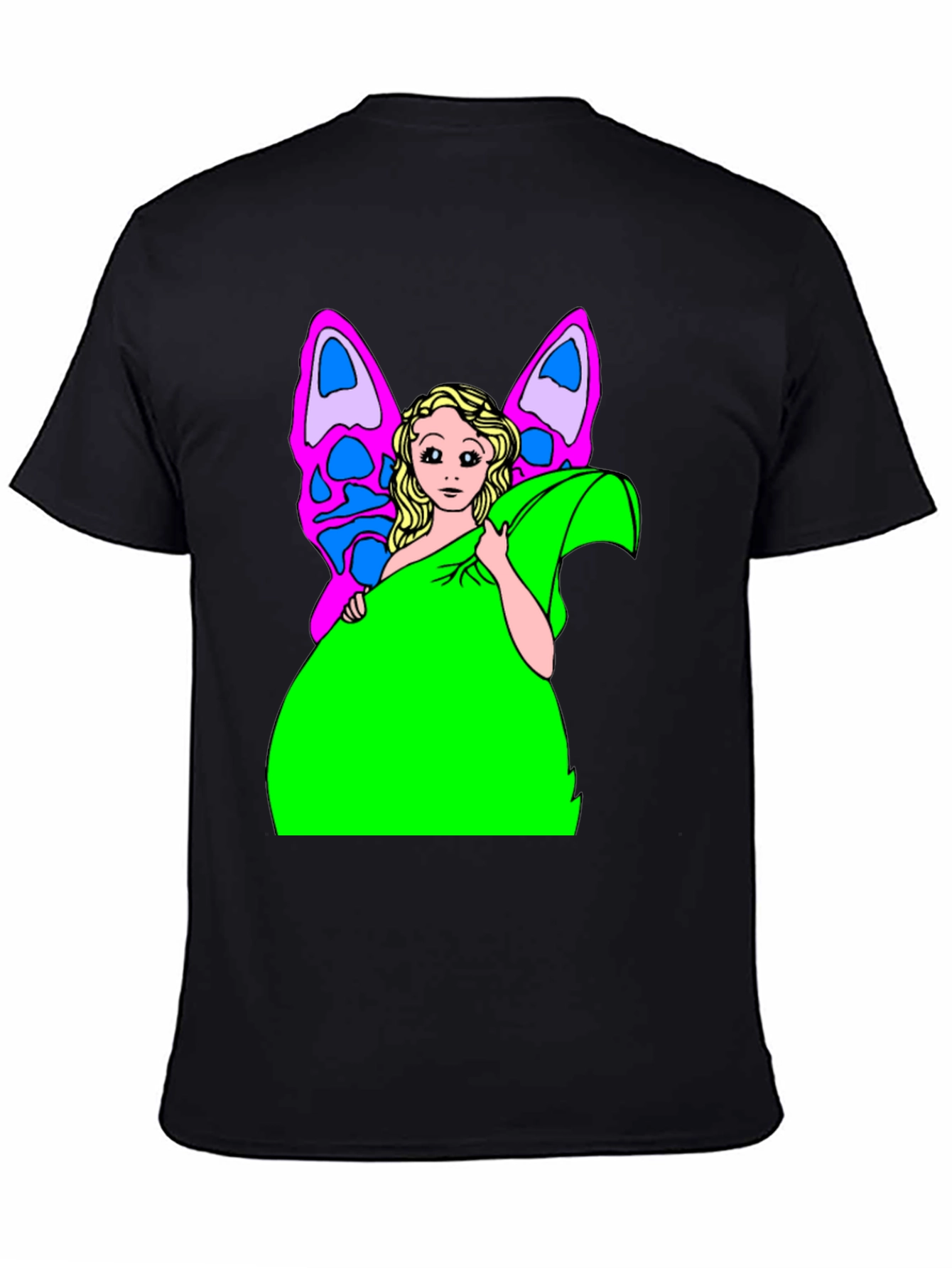 Fairy Graphic Print T-Shirt - Unique Design