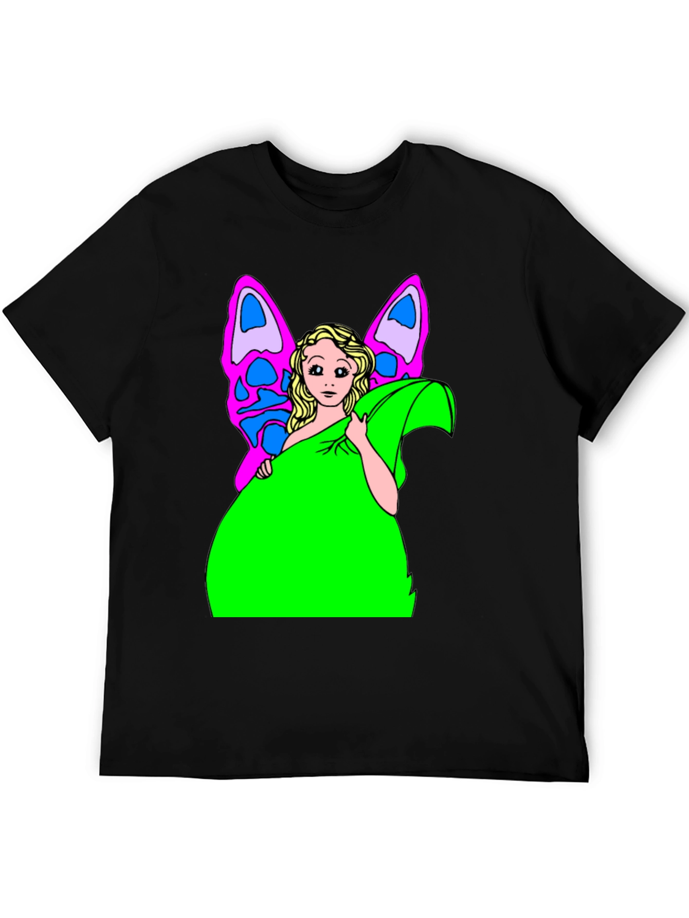 Fairy Graphic Print T-Shirt - Unique Design