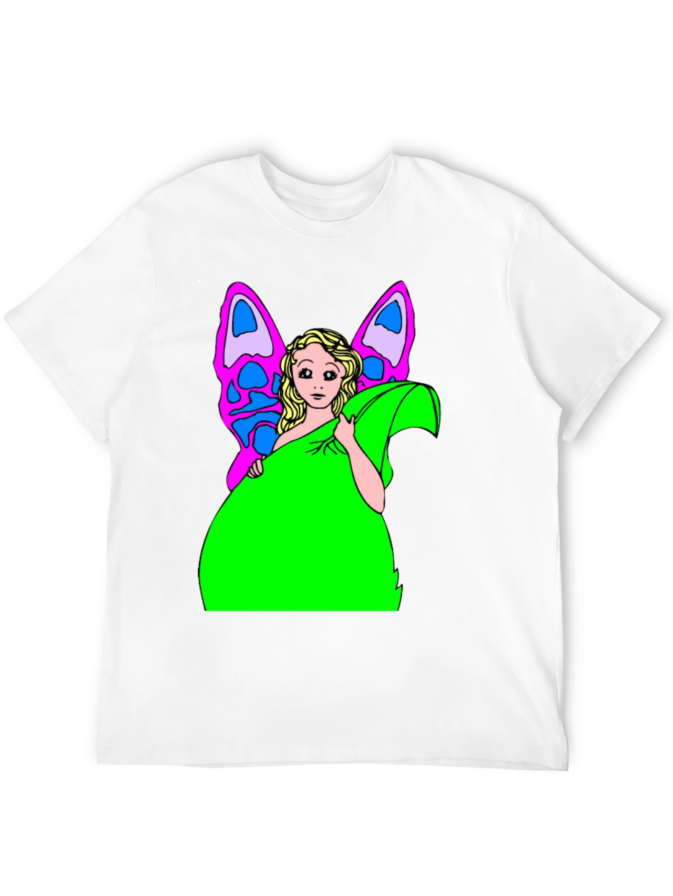 Fairy Graphic Print T-Shirt - Unique Design