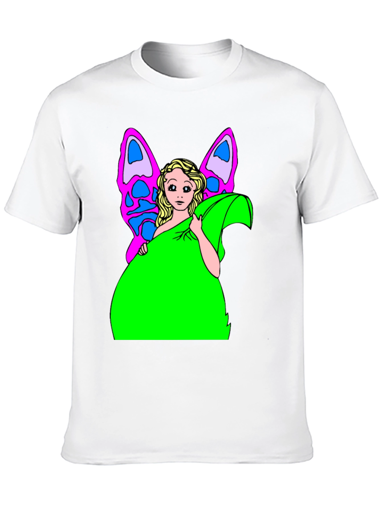 Fairy Graphic Print T-Shirt - Unique Design
