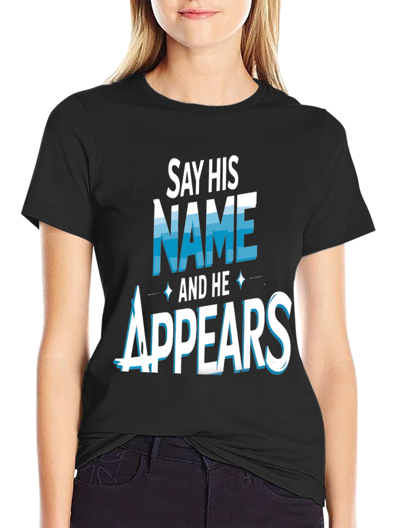 Say His Name Graphic Tee