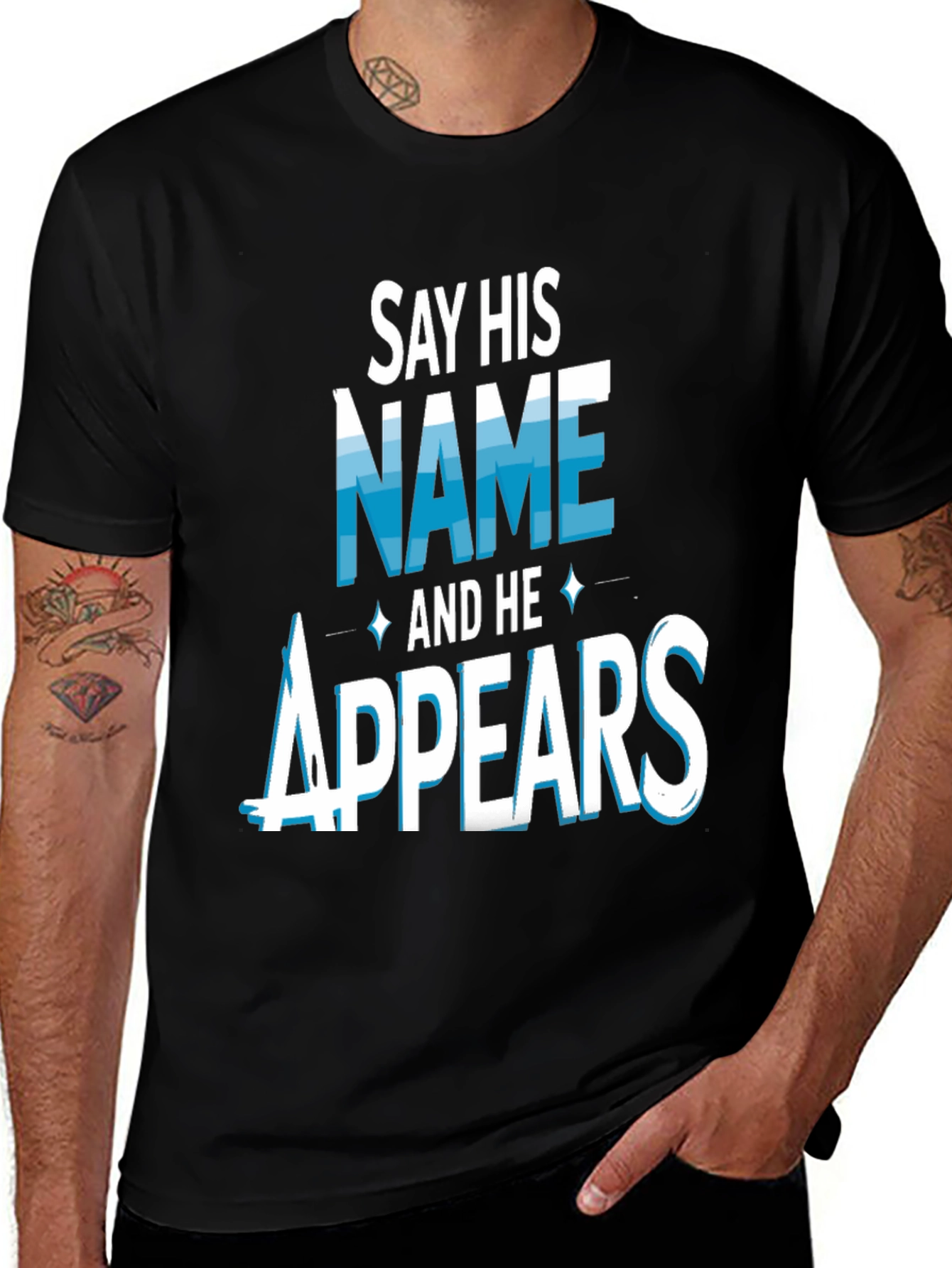 Say His Name Graphic Tee