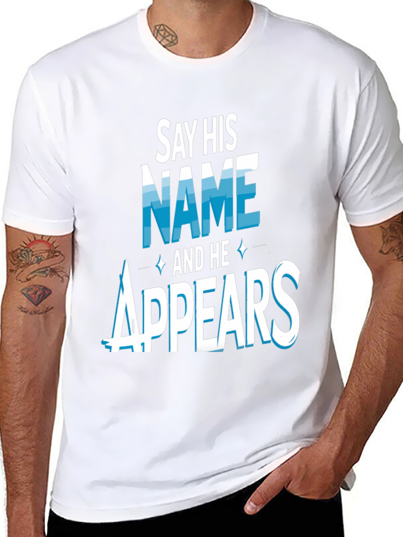 Say His Name Graphic Tee